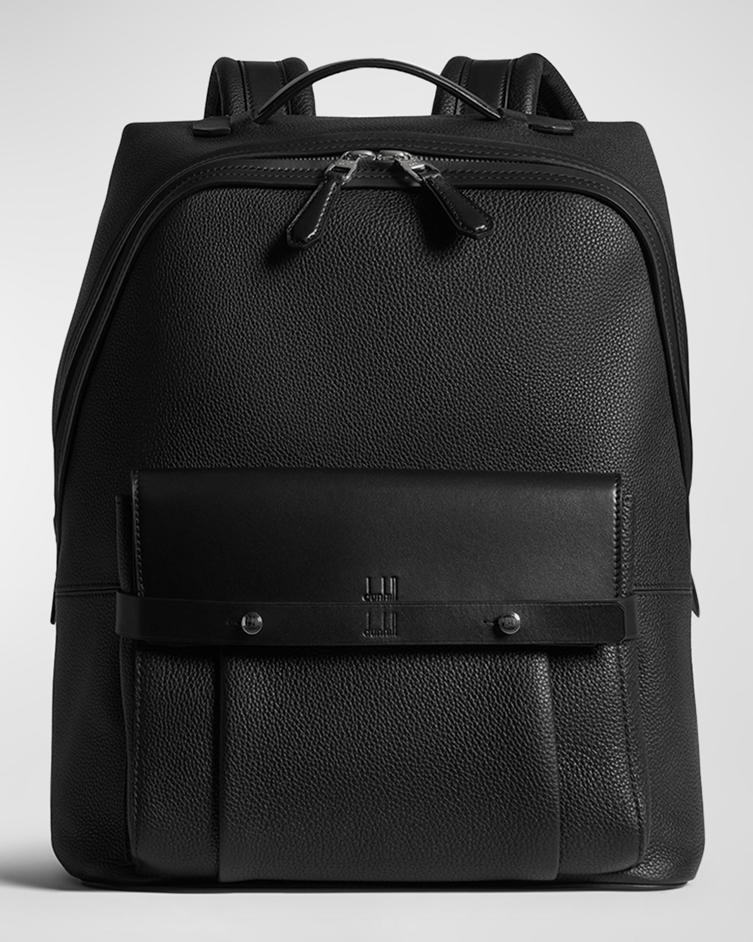 dunhill Men'a 1893 Harness Leather Backpack | Neiman Marcus