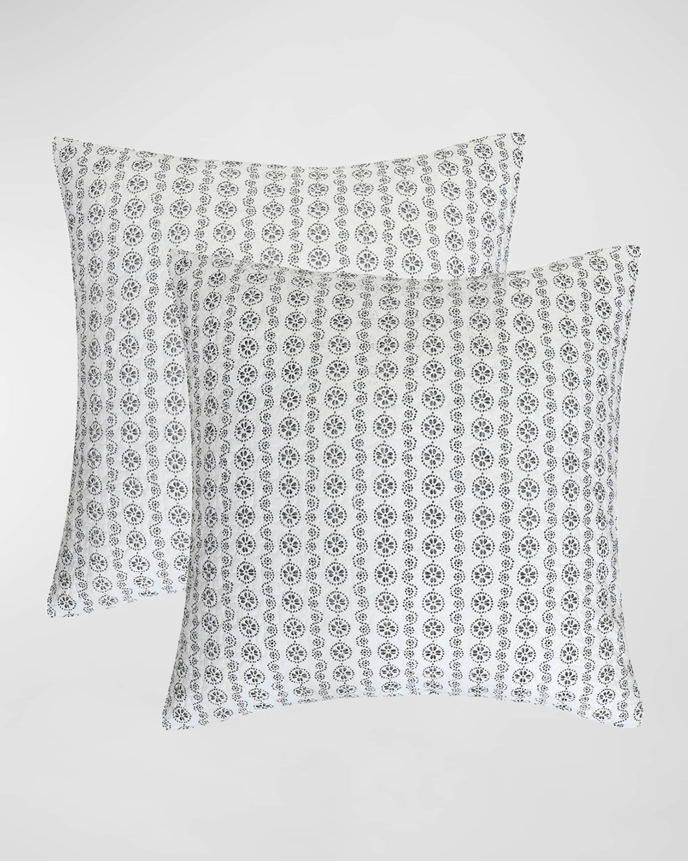 Levtex Basel Euro Shams, Set of 2