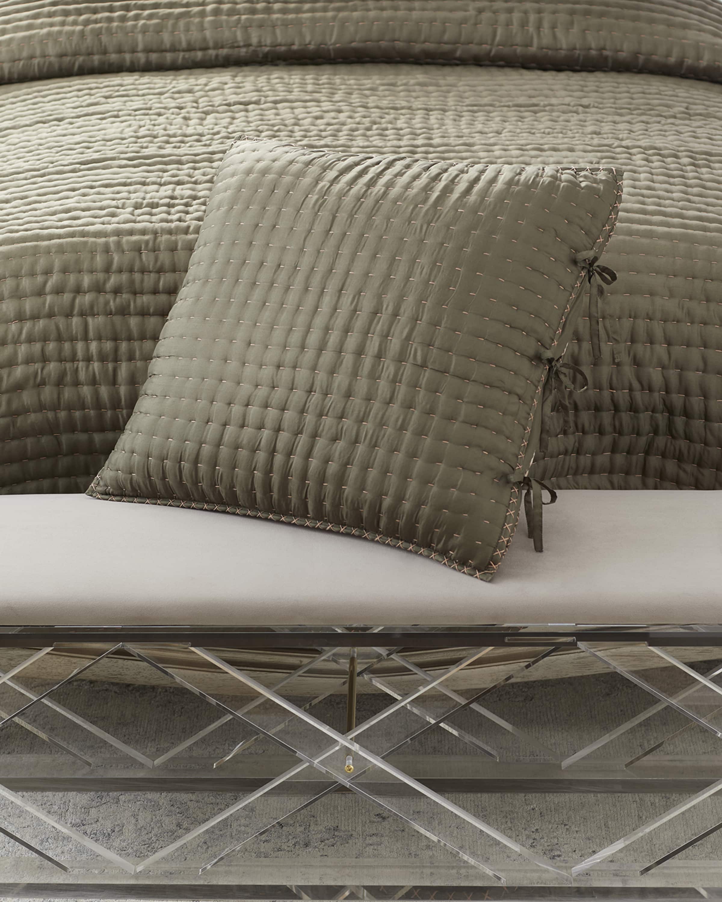 Designers Guild Chenevard Espresso and Birch Euro Sham