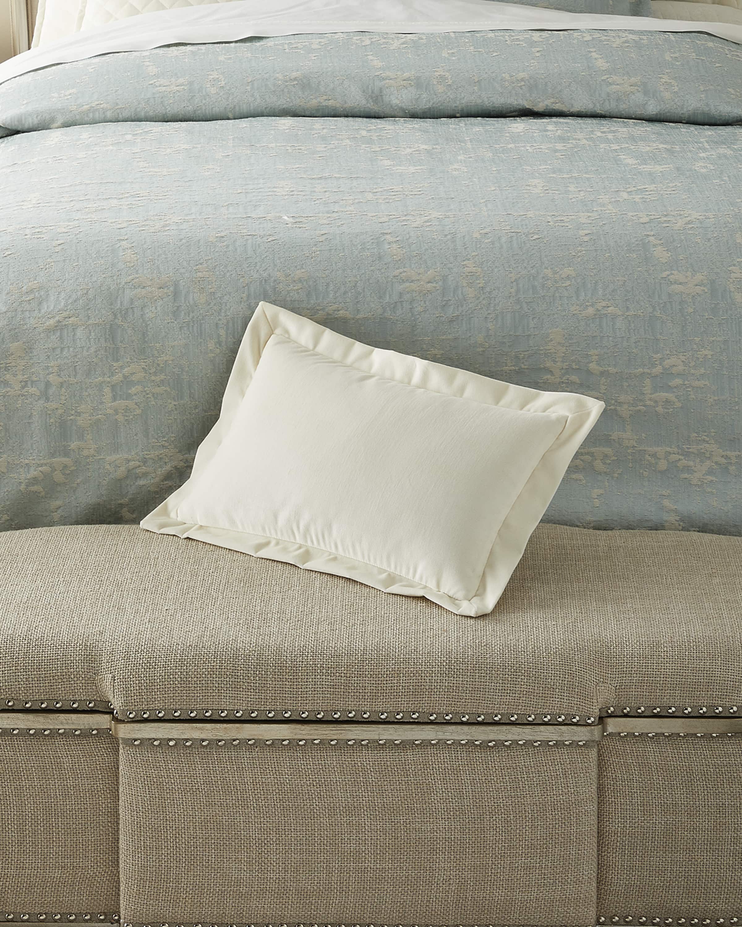 Olivia Quido Ava Velvet Boudoir Pillow, 12" x 19"