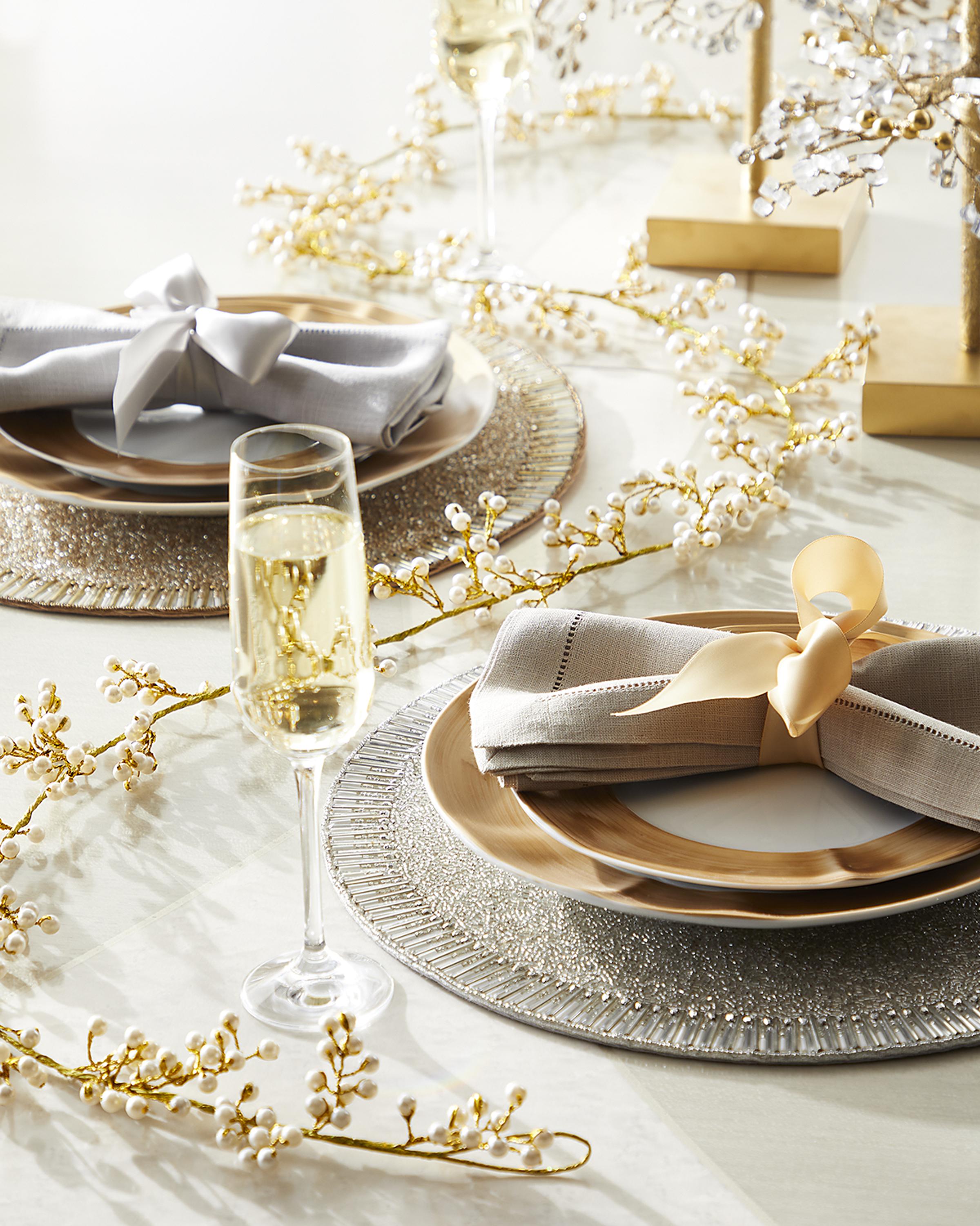 Neiman Marcus Pearly Christmas Garland | Neiman Marcus