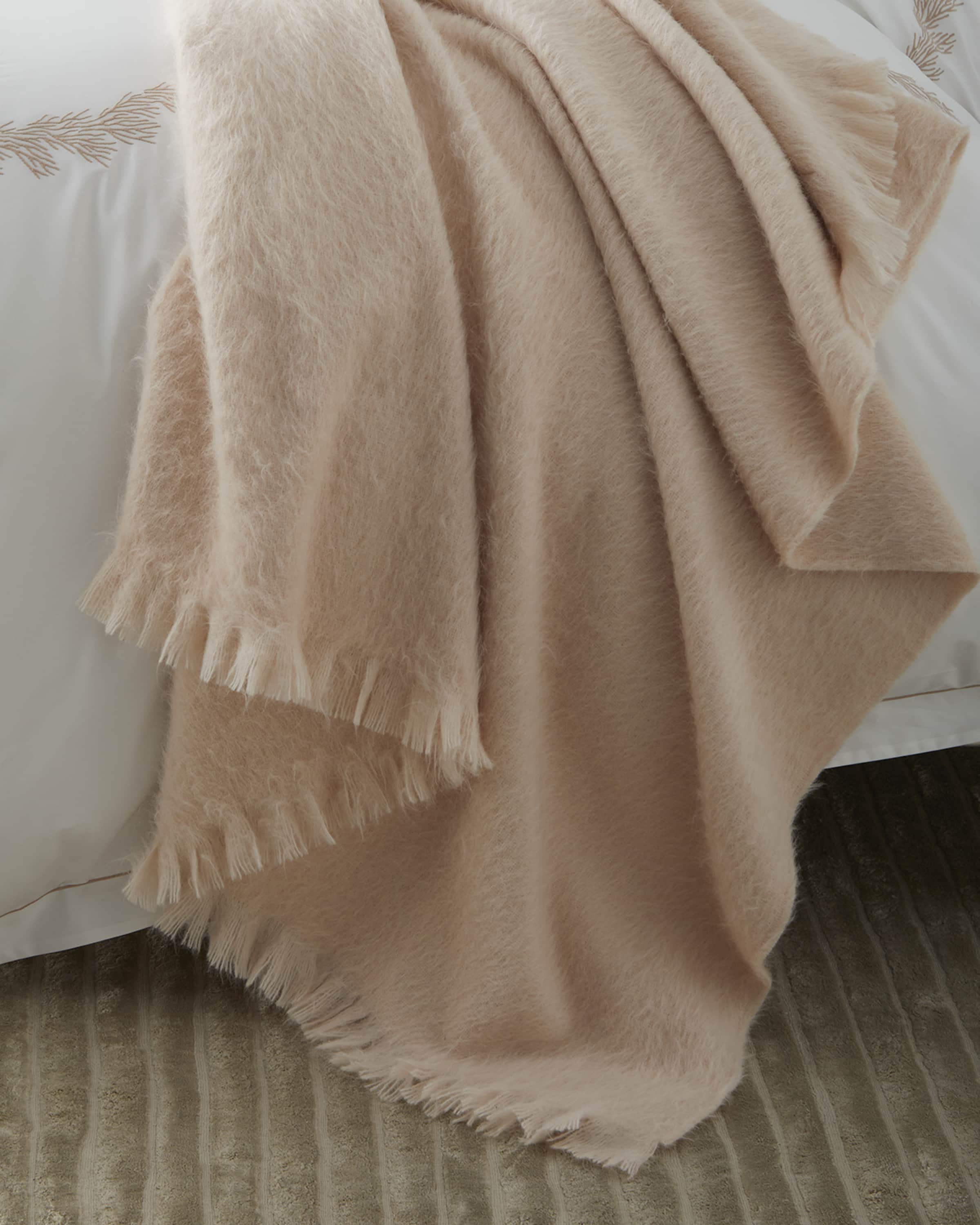 Matouk Bruno Throw Blanket