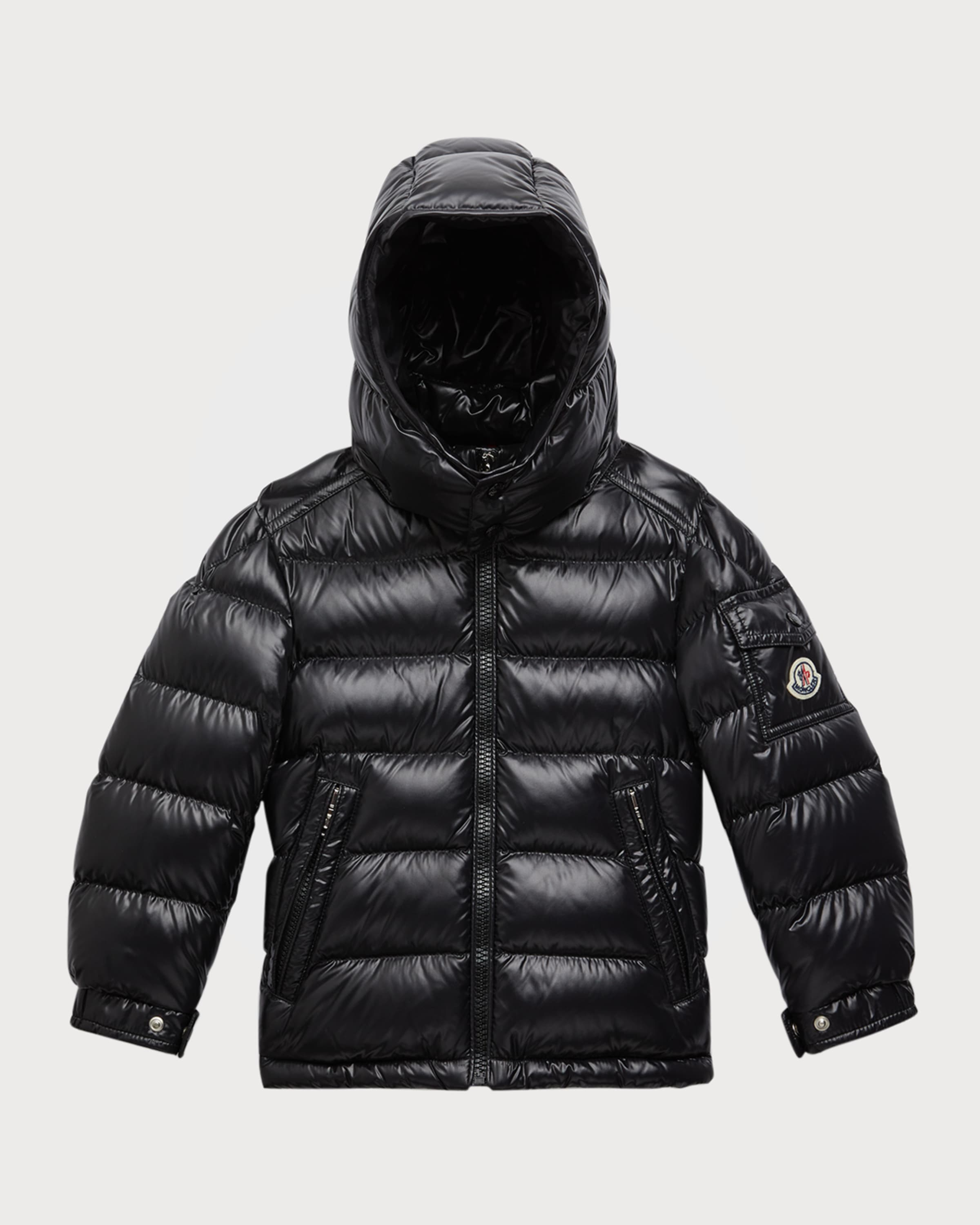Moncler Kid's Moncler Maya Puffer Jacket, Size 4-6