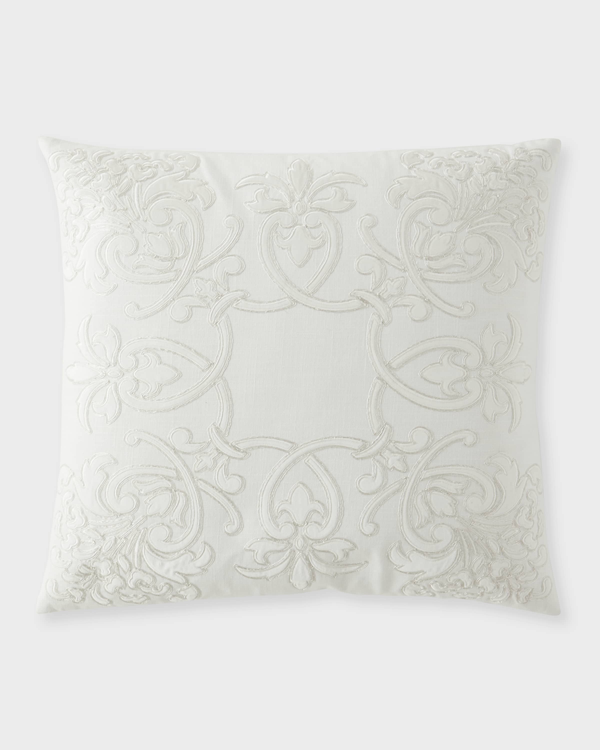 Callisto Home Trylan Scroll Decorative Pillow 22"Sq.