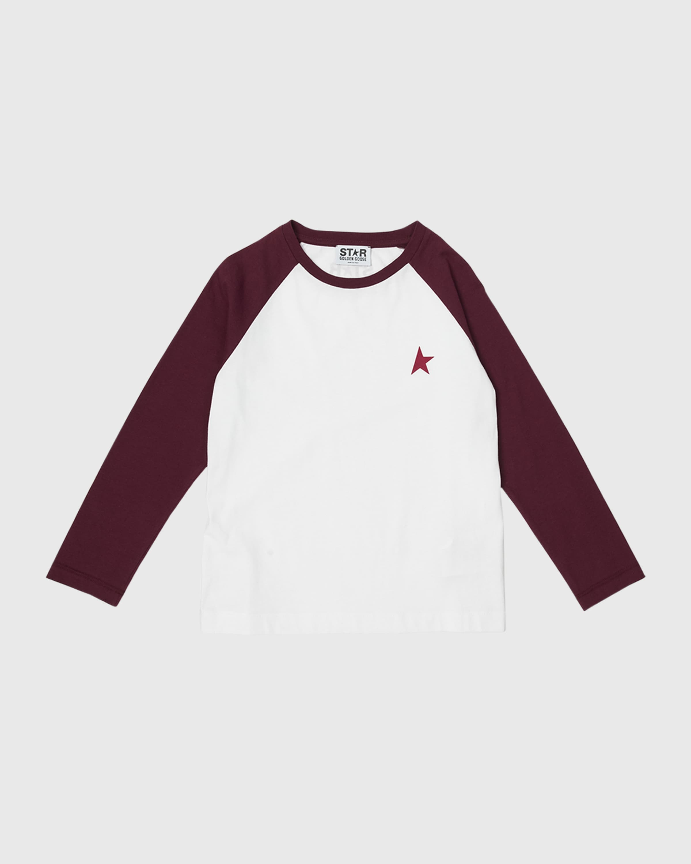 Golden Goose Kid's Two-Toned Star Graphic T-Shirt, Size 4-10