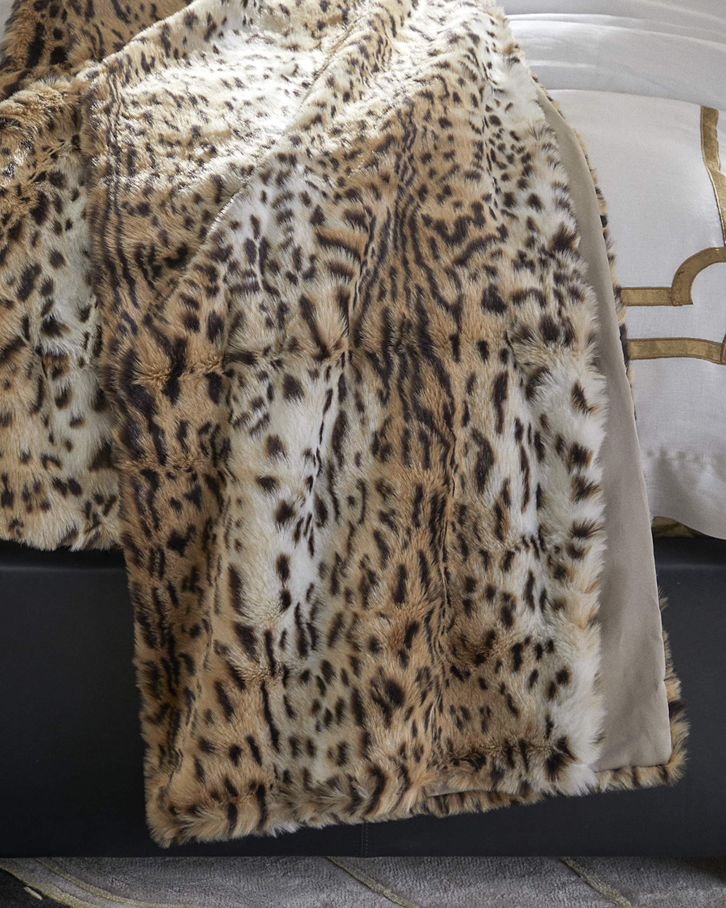 Lili Alessandra Cheetah Throw
