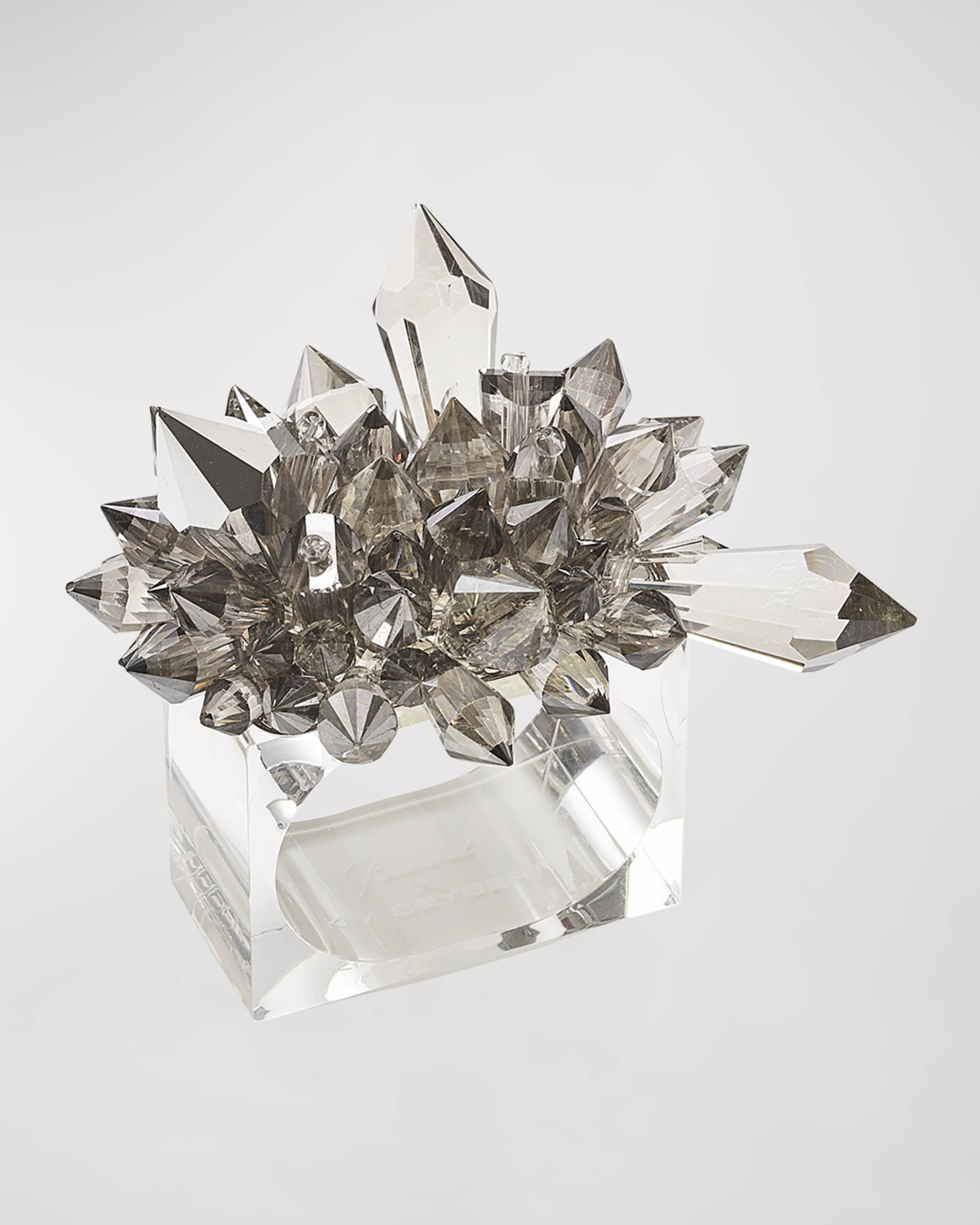 Baccarat x Kim Seybert Zenith Napkin Rings, Set of 4