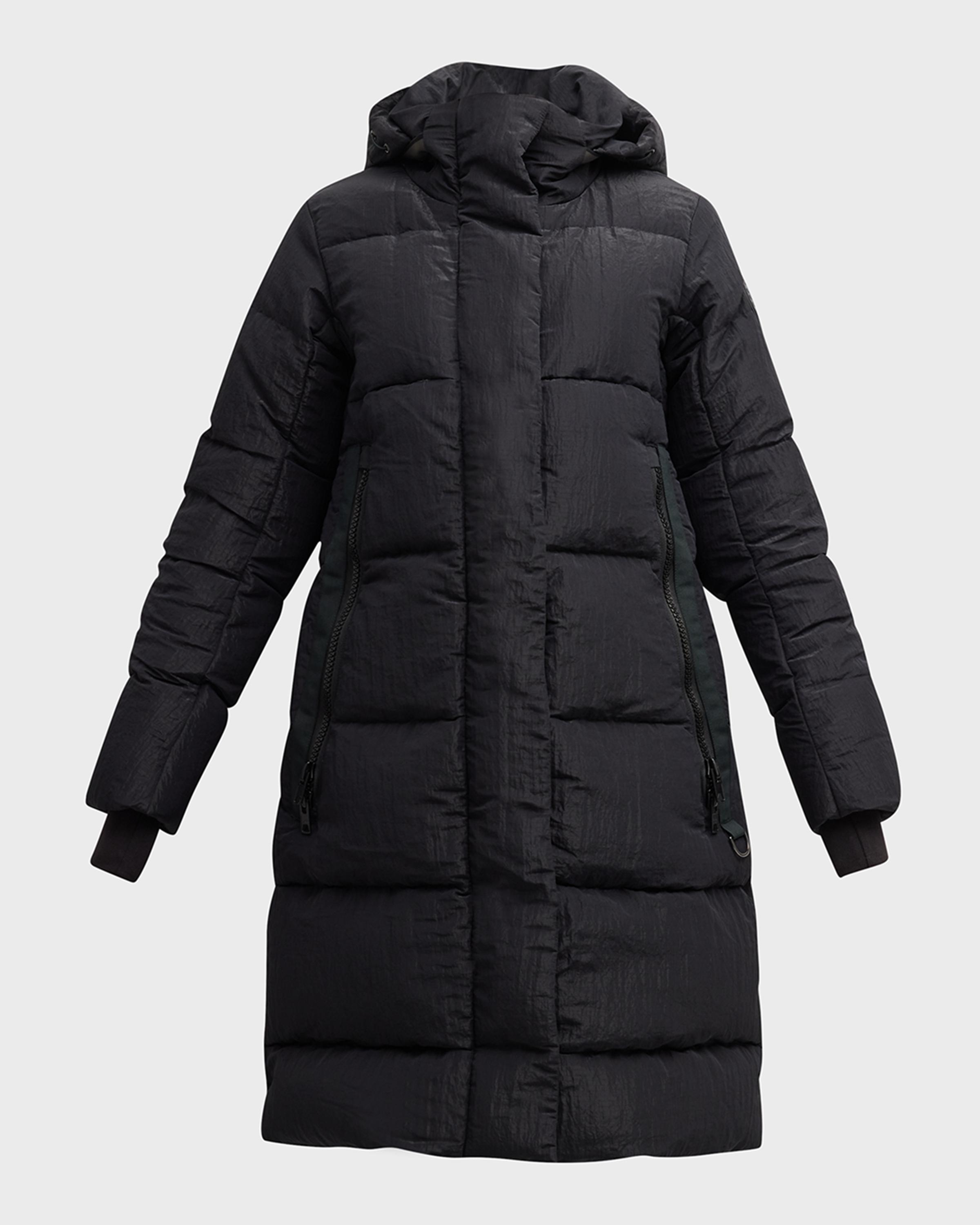 Canada Goose Byward Parka Black Label Shiny Crinkle | Neiman Marcus