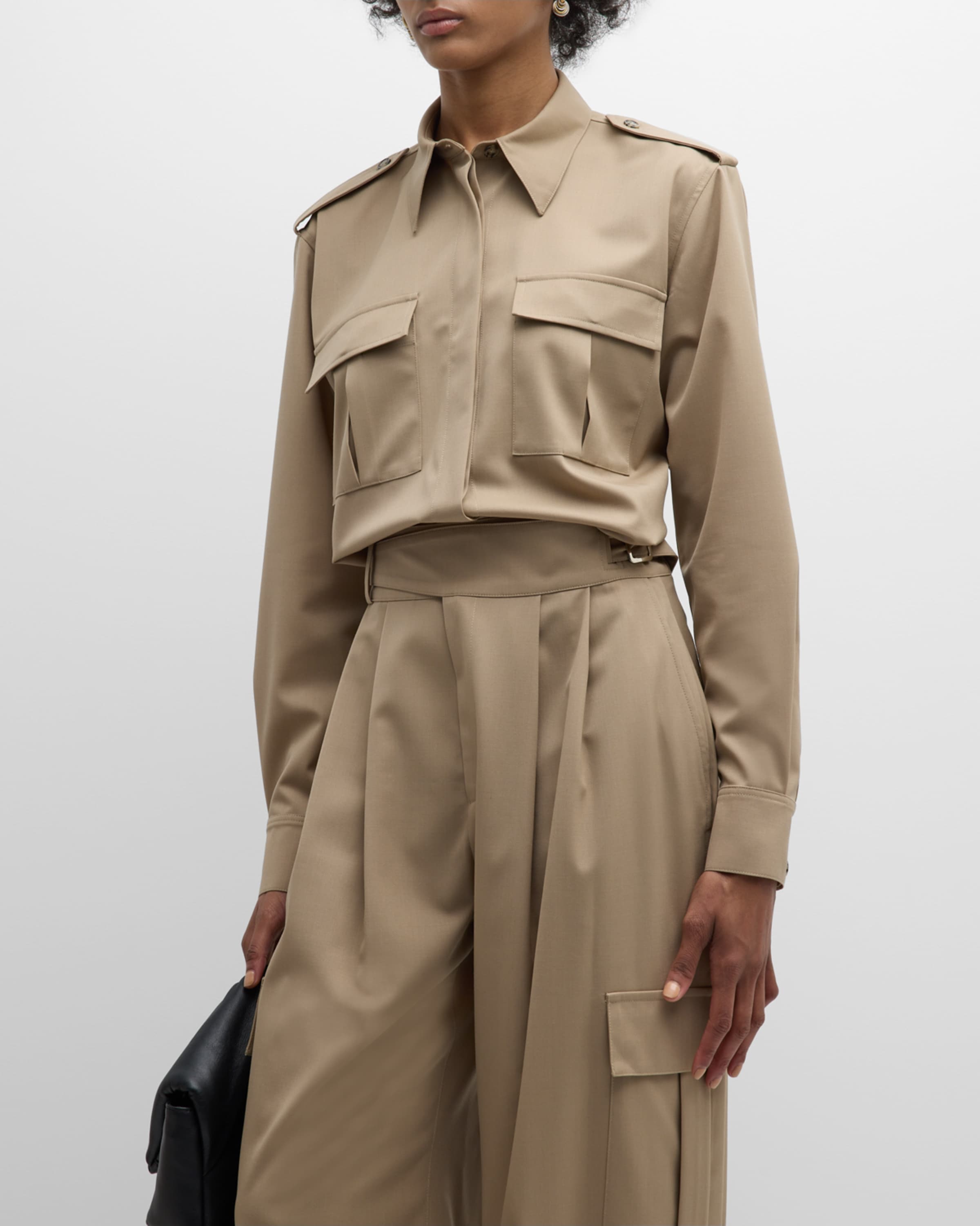 Salon 1884 Ren Collared Utility Shirt