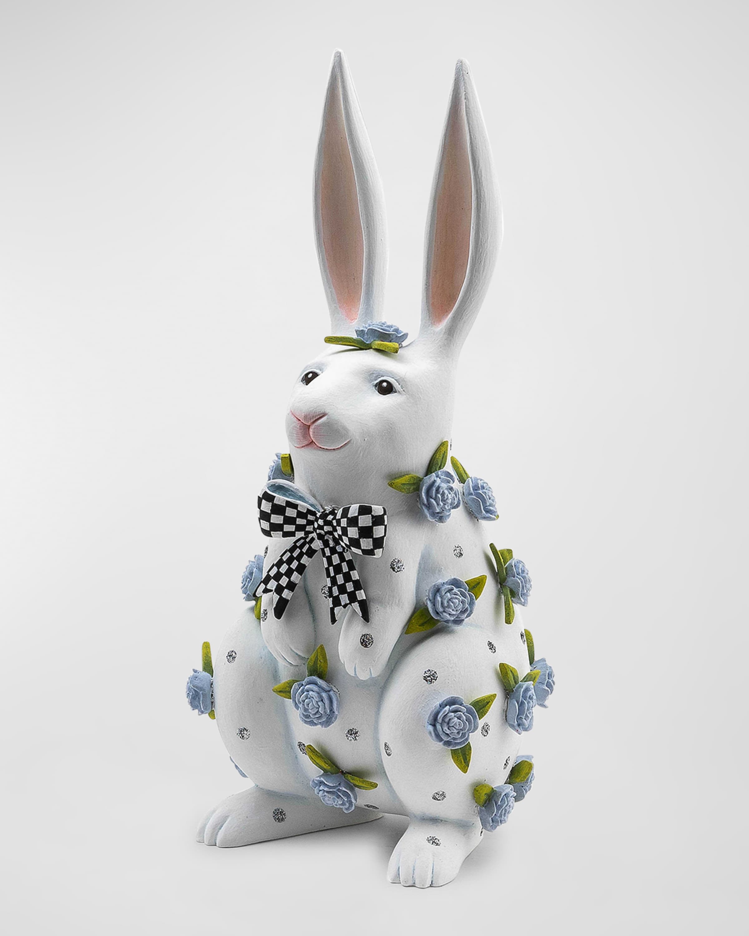 Patience Brewster Patience Brewster Periwinkle Peony Rabbit Figure