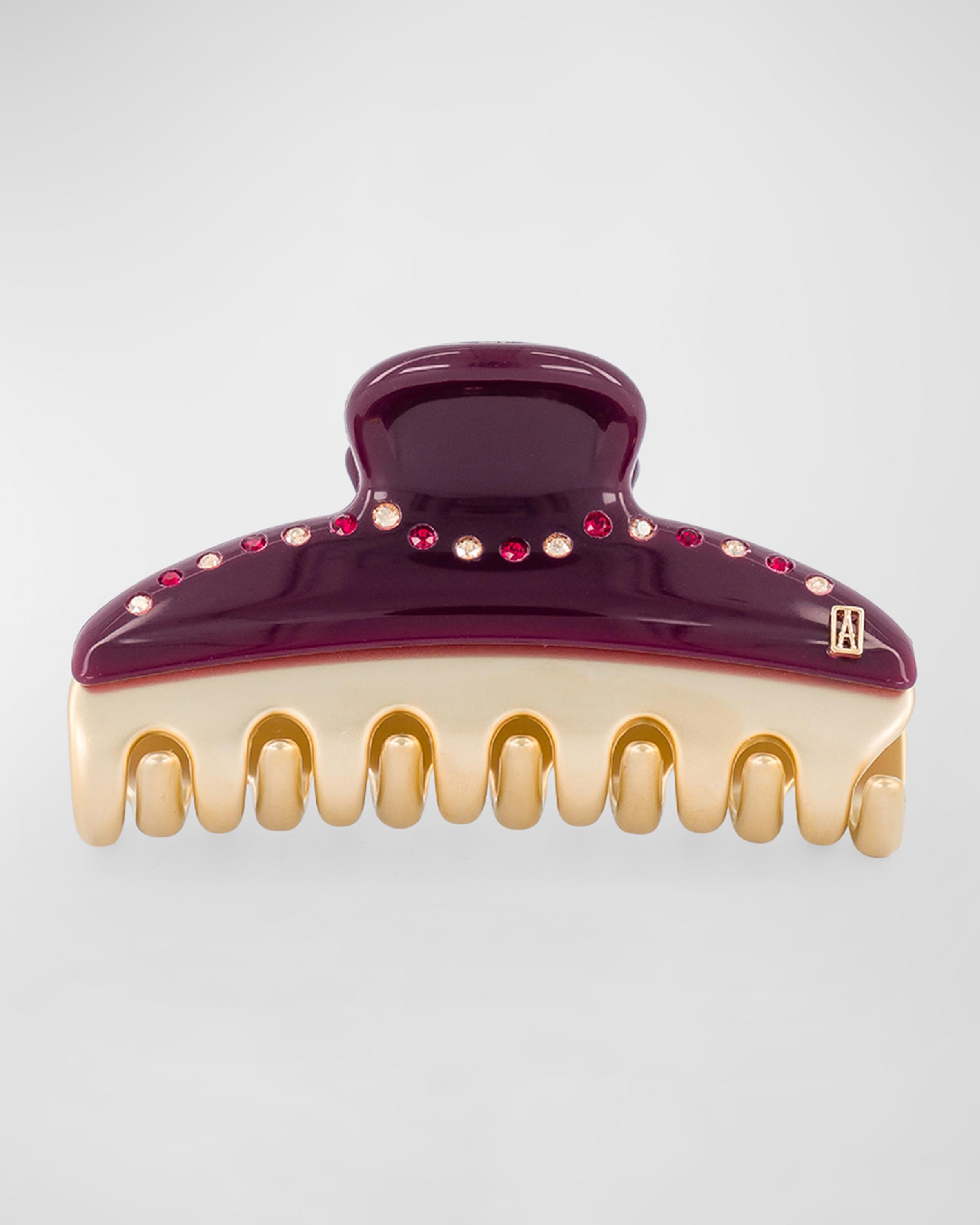 Alexandre de Paris Swarovski® Crystal Jaw Hair Clip | Neiman Marcus