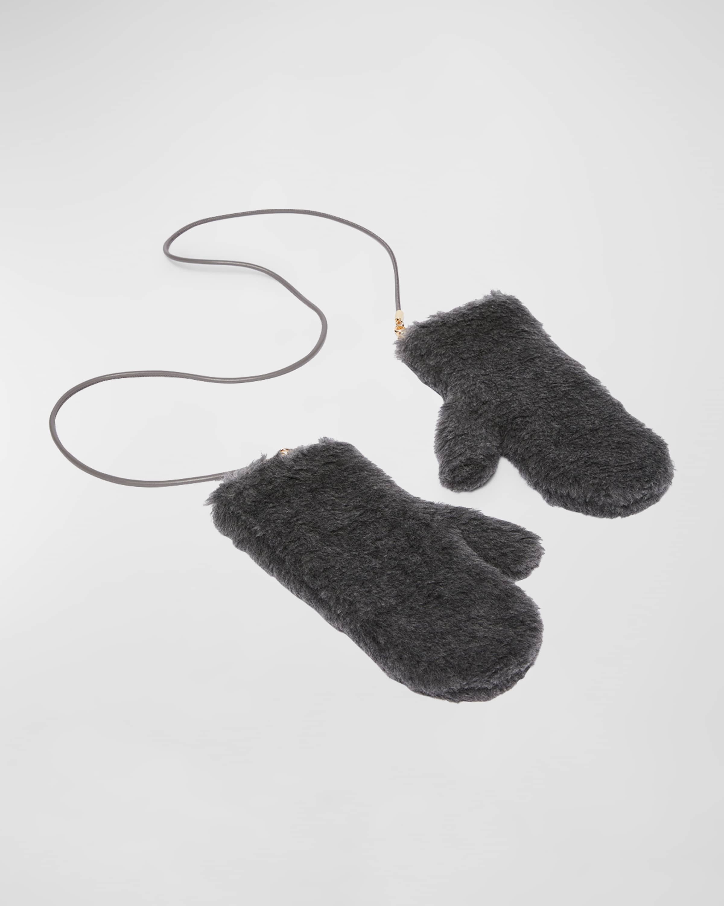 【Max Mara】 Ombratoテディー mittens Ombrato teddy mittens in pink - Max Mara | Mytheresa