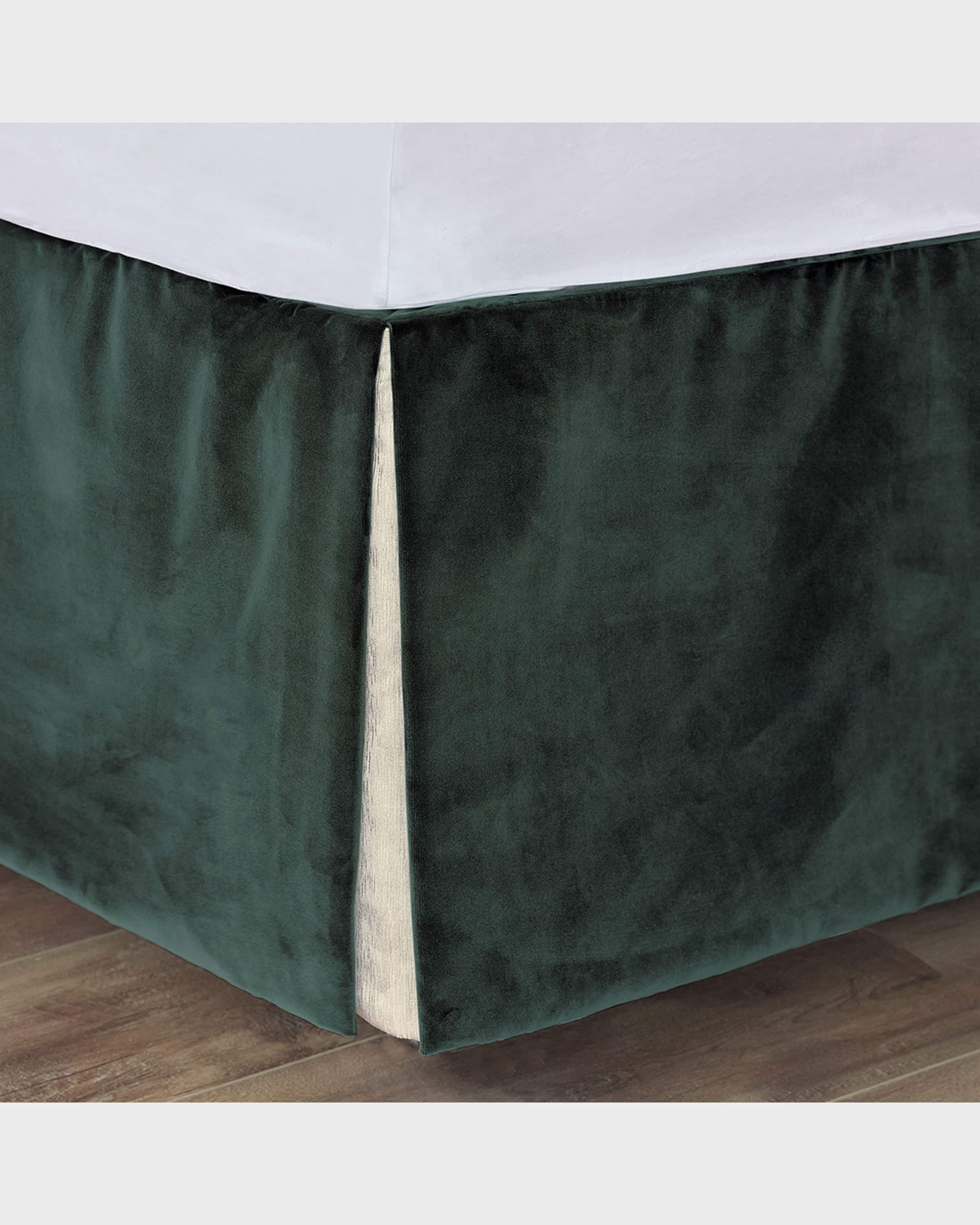 Eastern Accents Esmeralda Velvet California King Dust Skirt