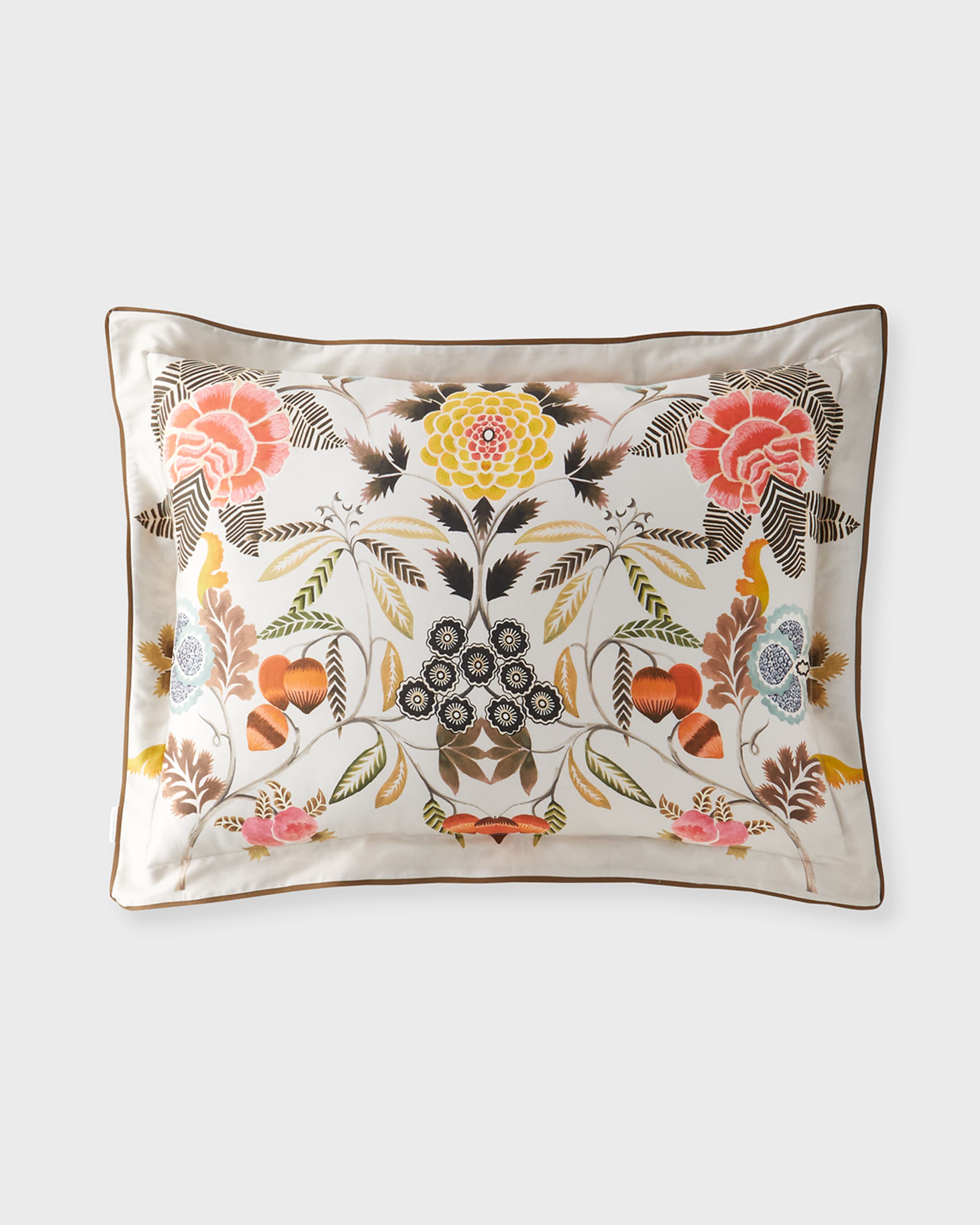 Designers Guild Brocart Decoratif Sepia Standard Sham