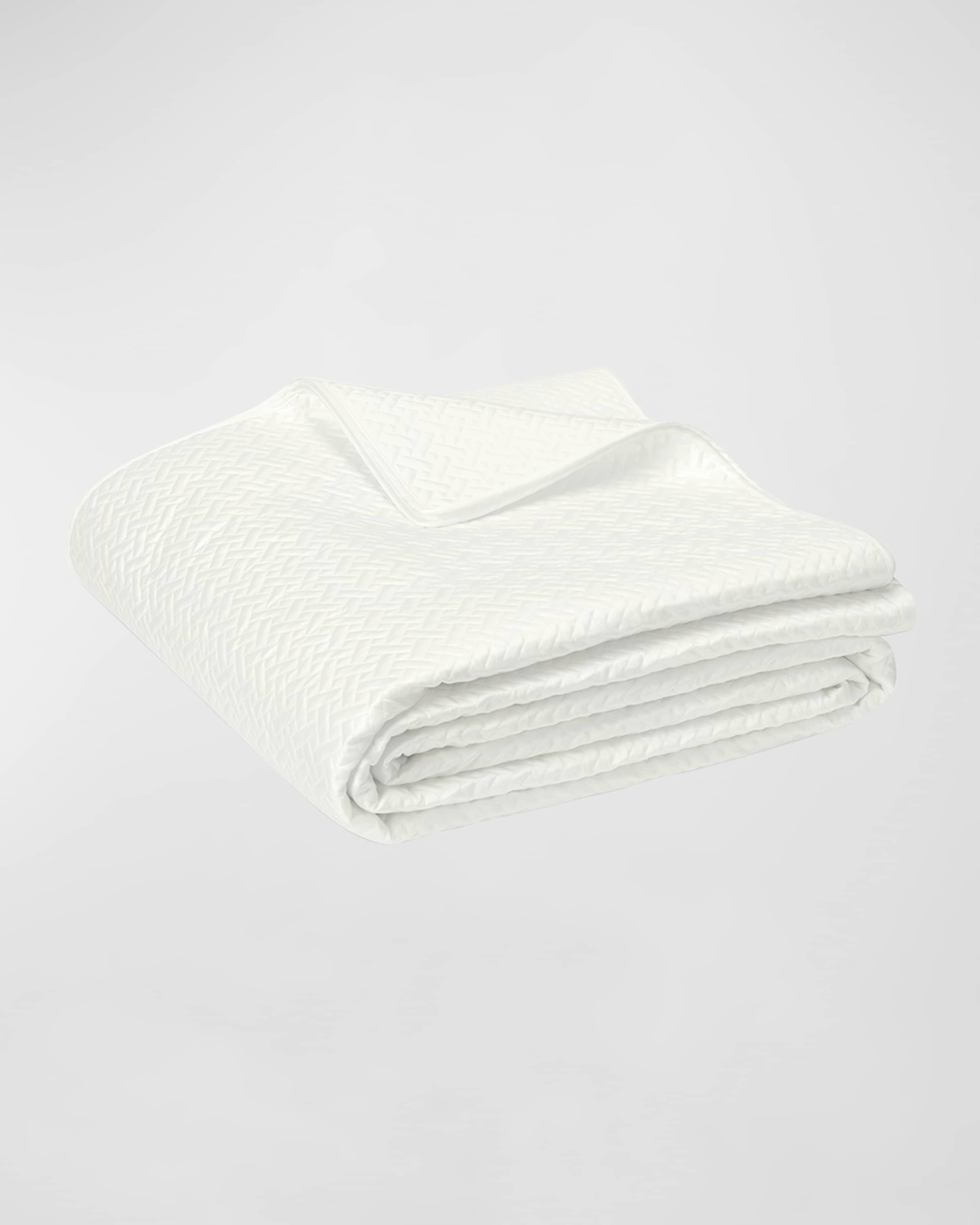 Matouk Basketweave Full/Queen Quilt