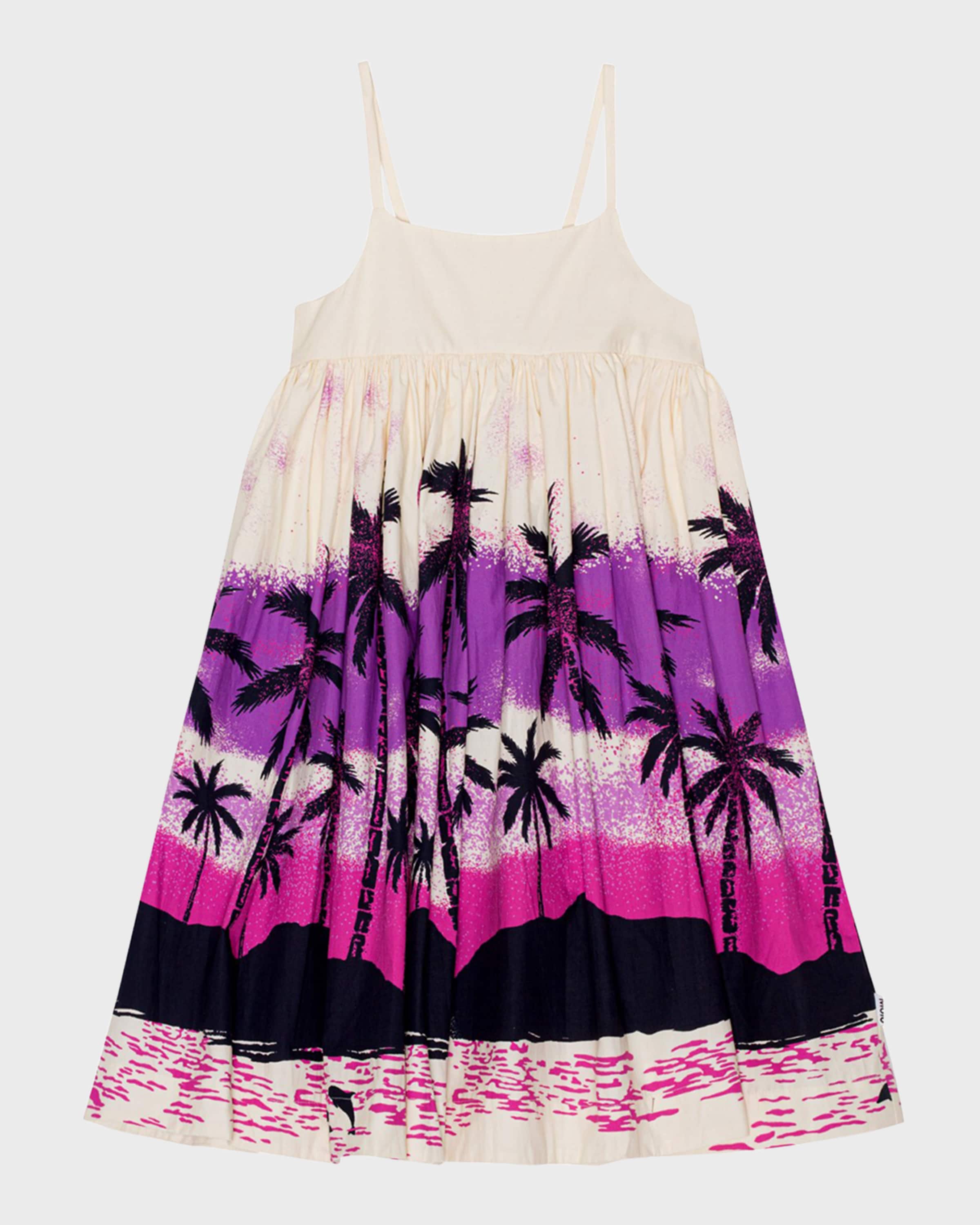 Molo Girl's Twilight Island Chiyo Dress, Size 3-6