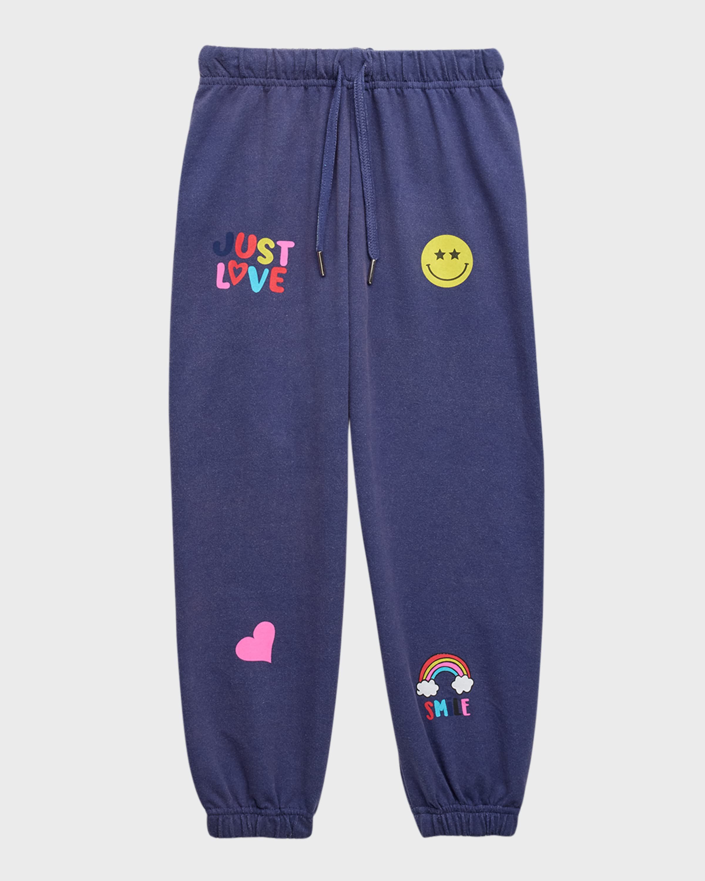 Flowers by Zoe Girl's Just Love Sweatpants, Size 4-6