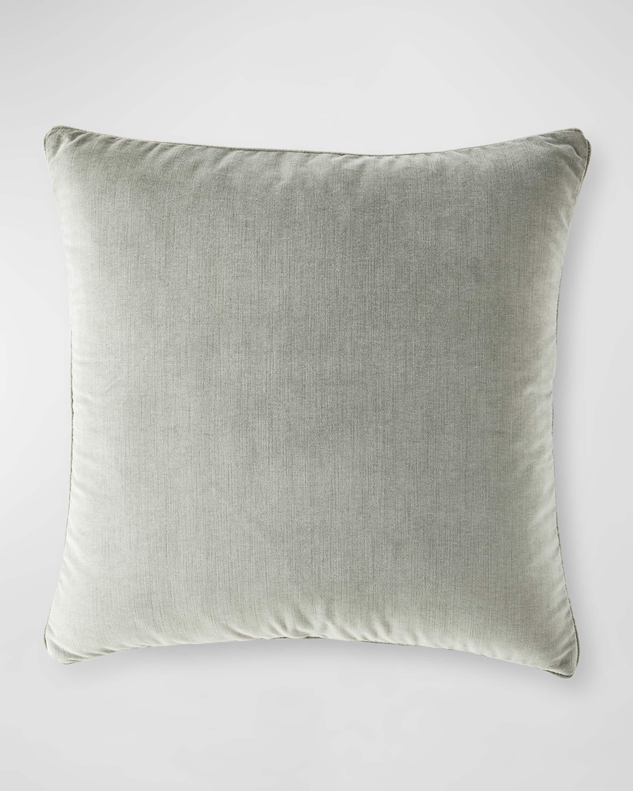 25 Mackenzie Lane Low Country Birds Velvet Euro Sham