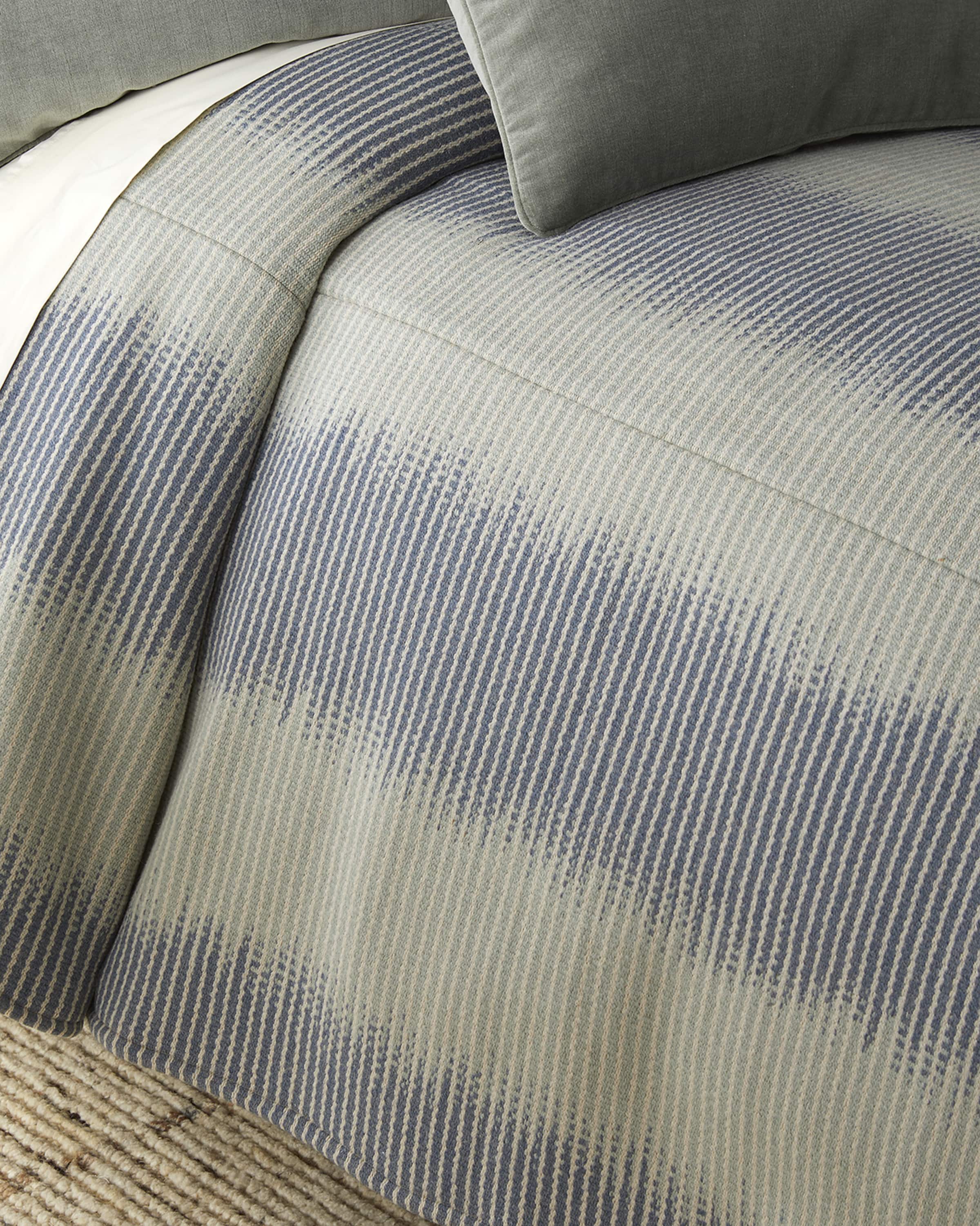 25 Mackenzie Lane Low Country Birds Watercolor King Coverlet