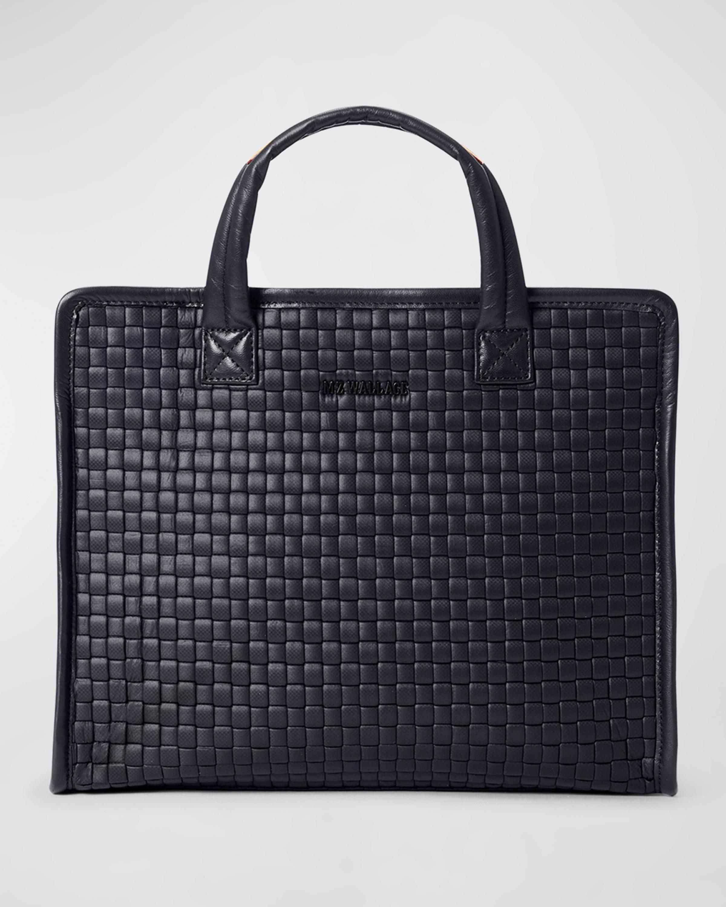 MZ Wallace Medium Woven Box Tote Bag | Neiman Marcus
