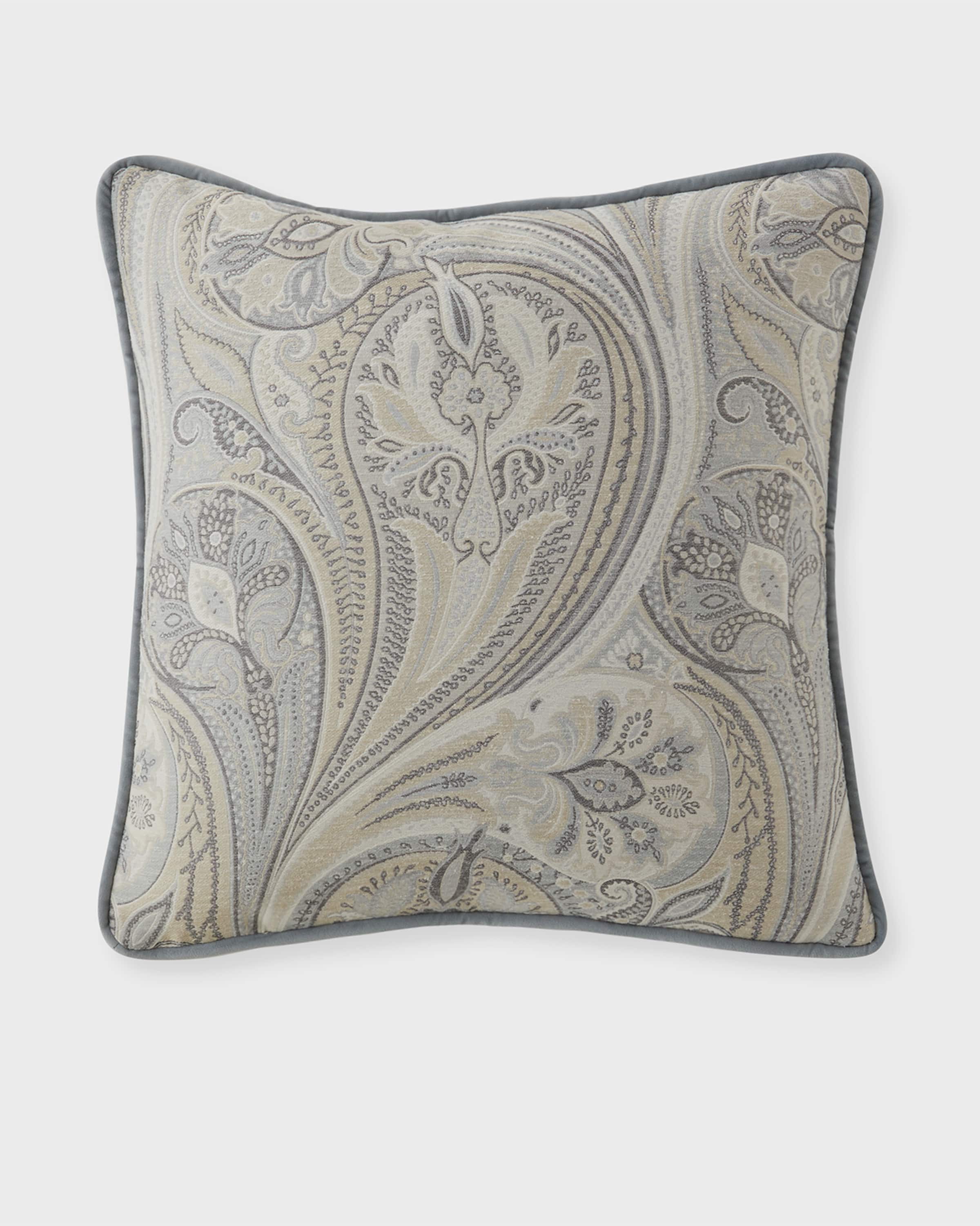 Austin Horn Collection Tuscan Paisley Main Pillow, 20" Square
