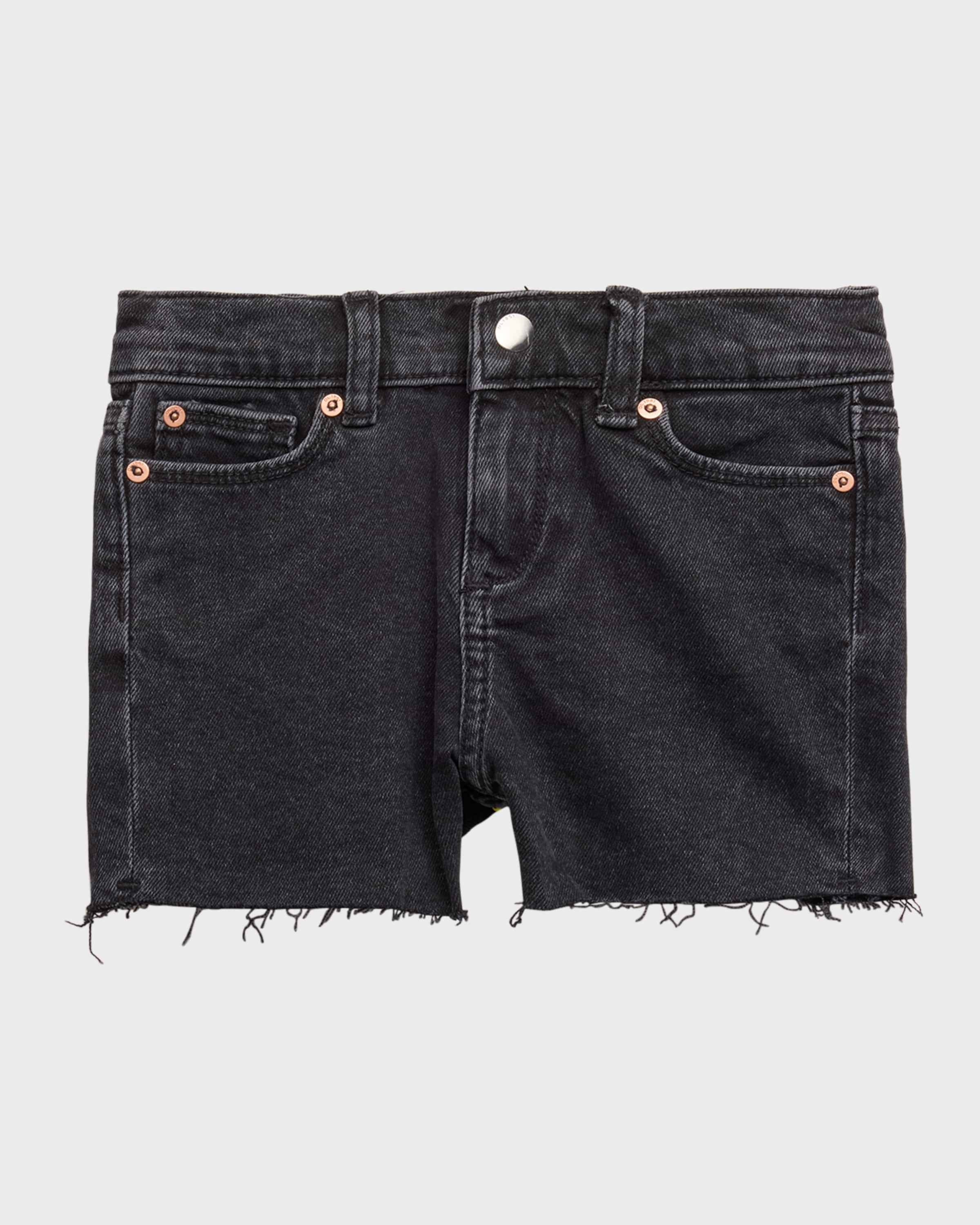 DL1961 Girl's Lucy Cutoff Denim Shorts, Size 7-16