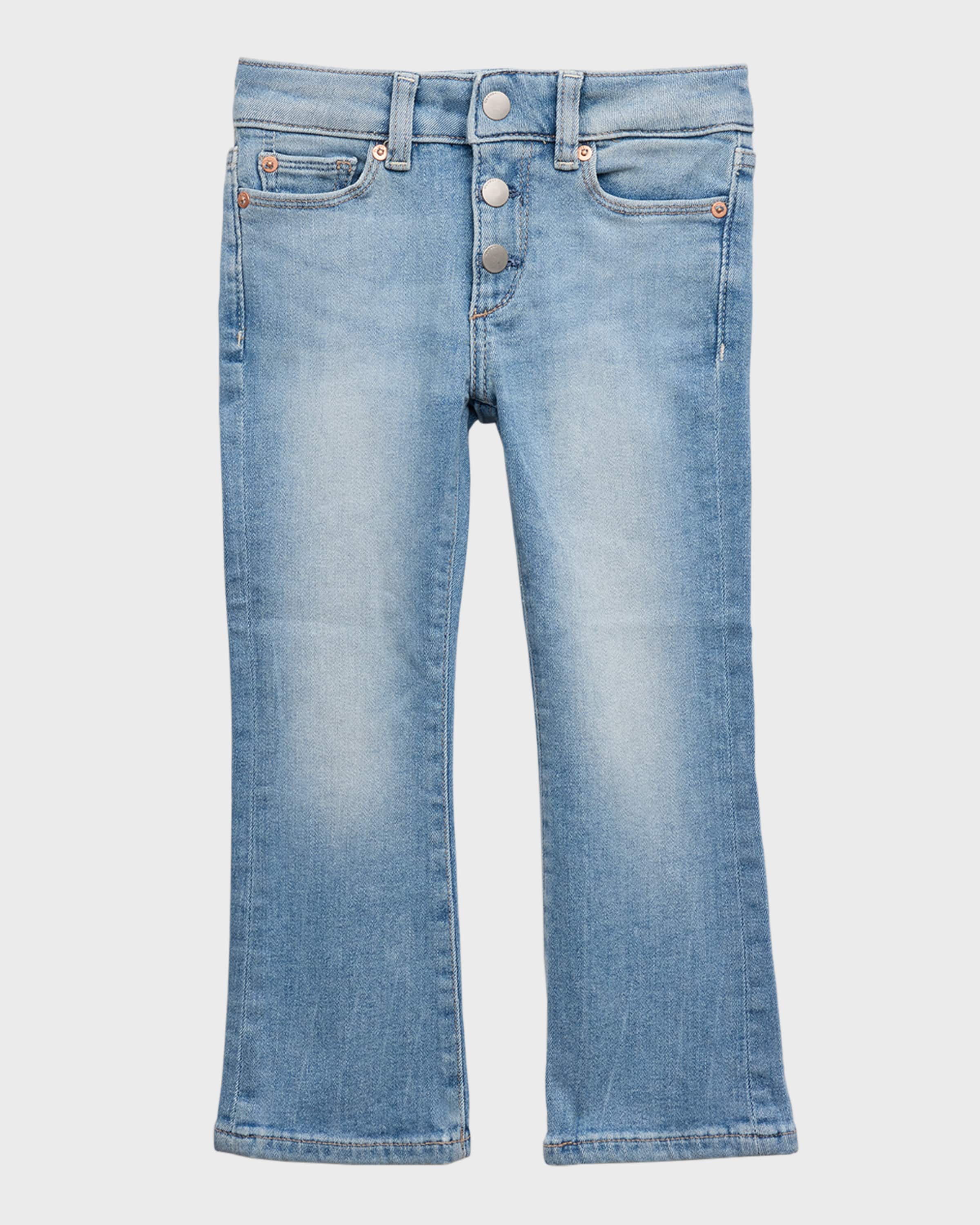DL1961 Girl's Claire Toddler Bootcut Denim Jeans, Size 4-6