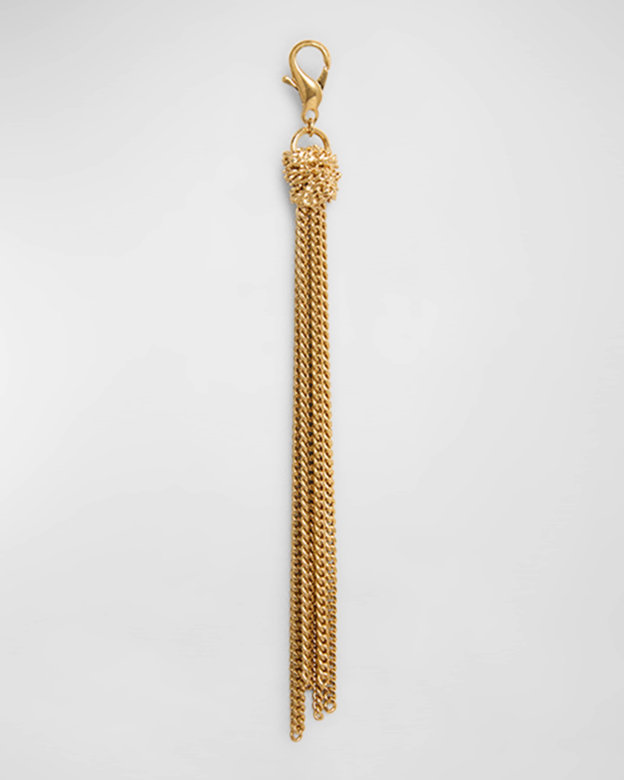 Golden Goose Chain Tassel Charm