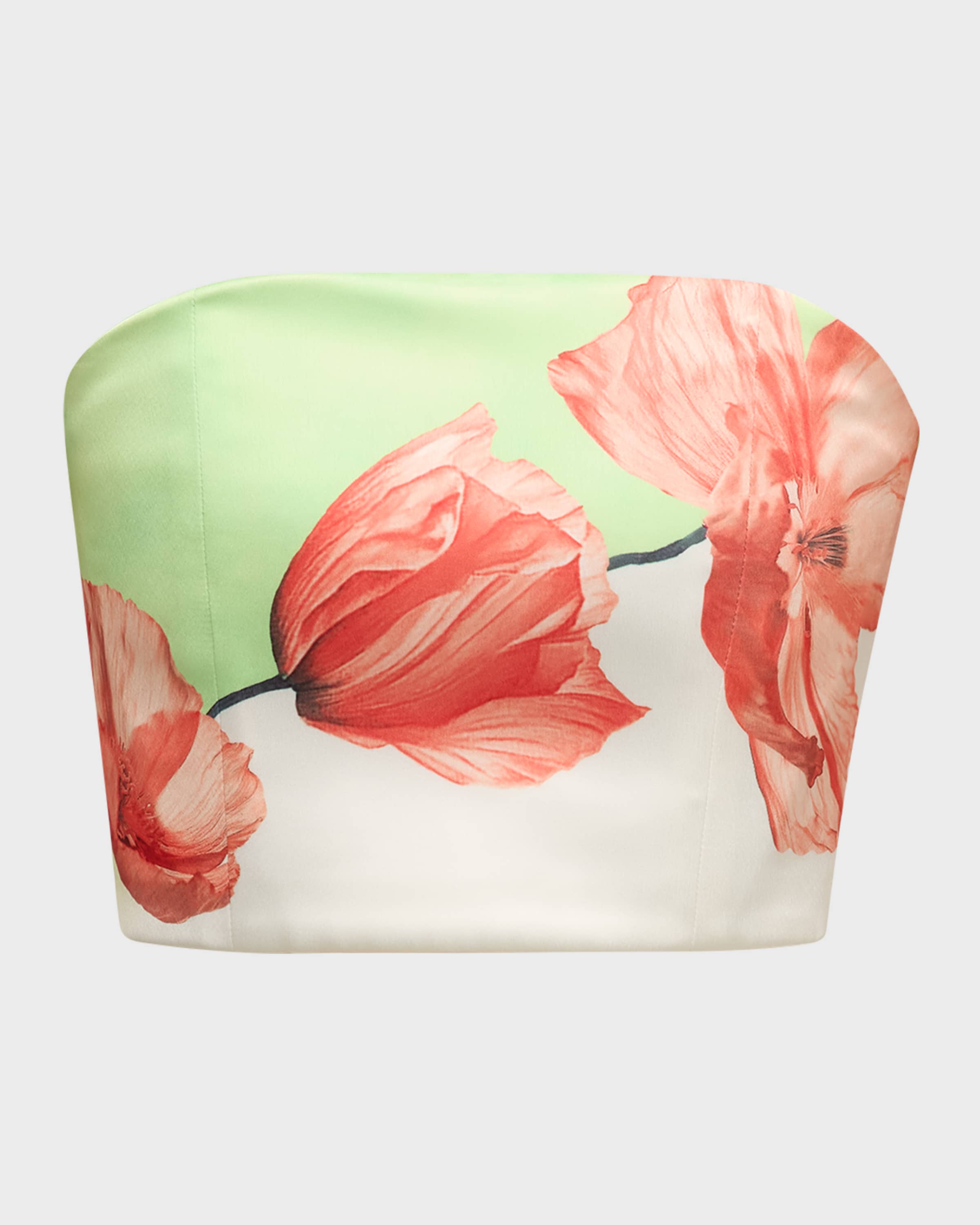 Alice + Olivia Floral Ceresi Bandeau Top
