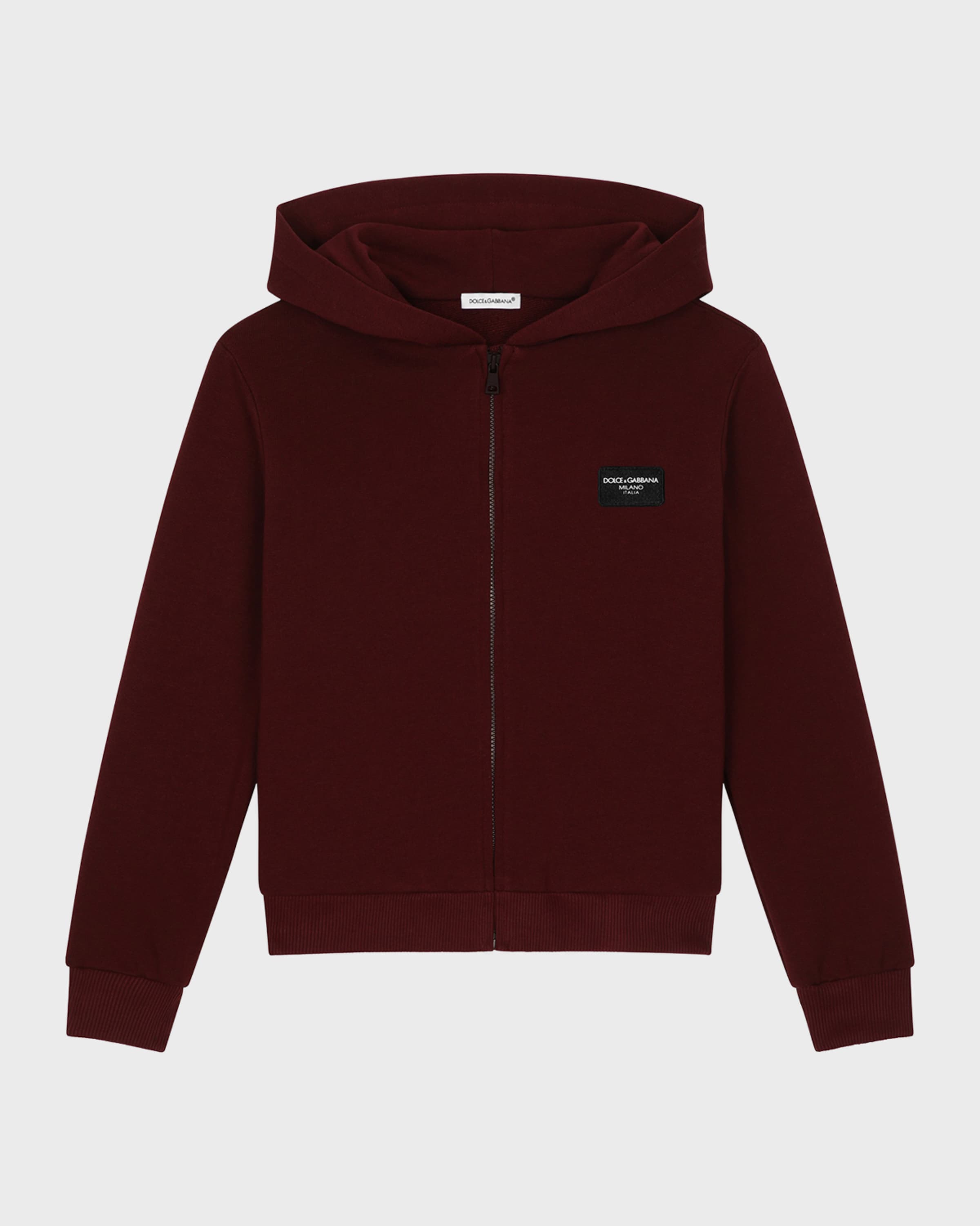 Dolce&Gabbana LOGO ZIP HOODIE LABEL