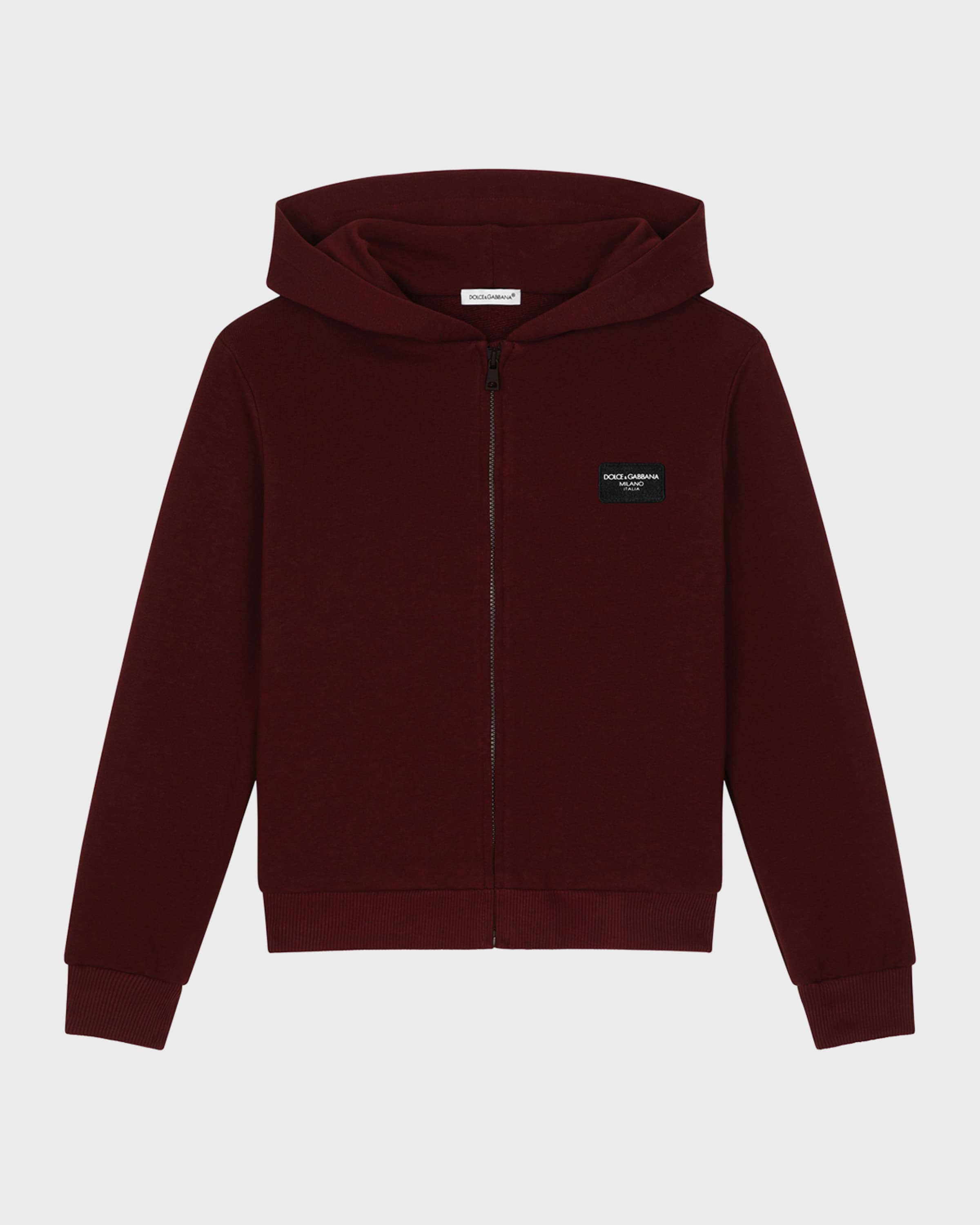Dolce&Gabbana LOGO ZIP HOODIE LABEL