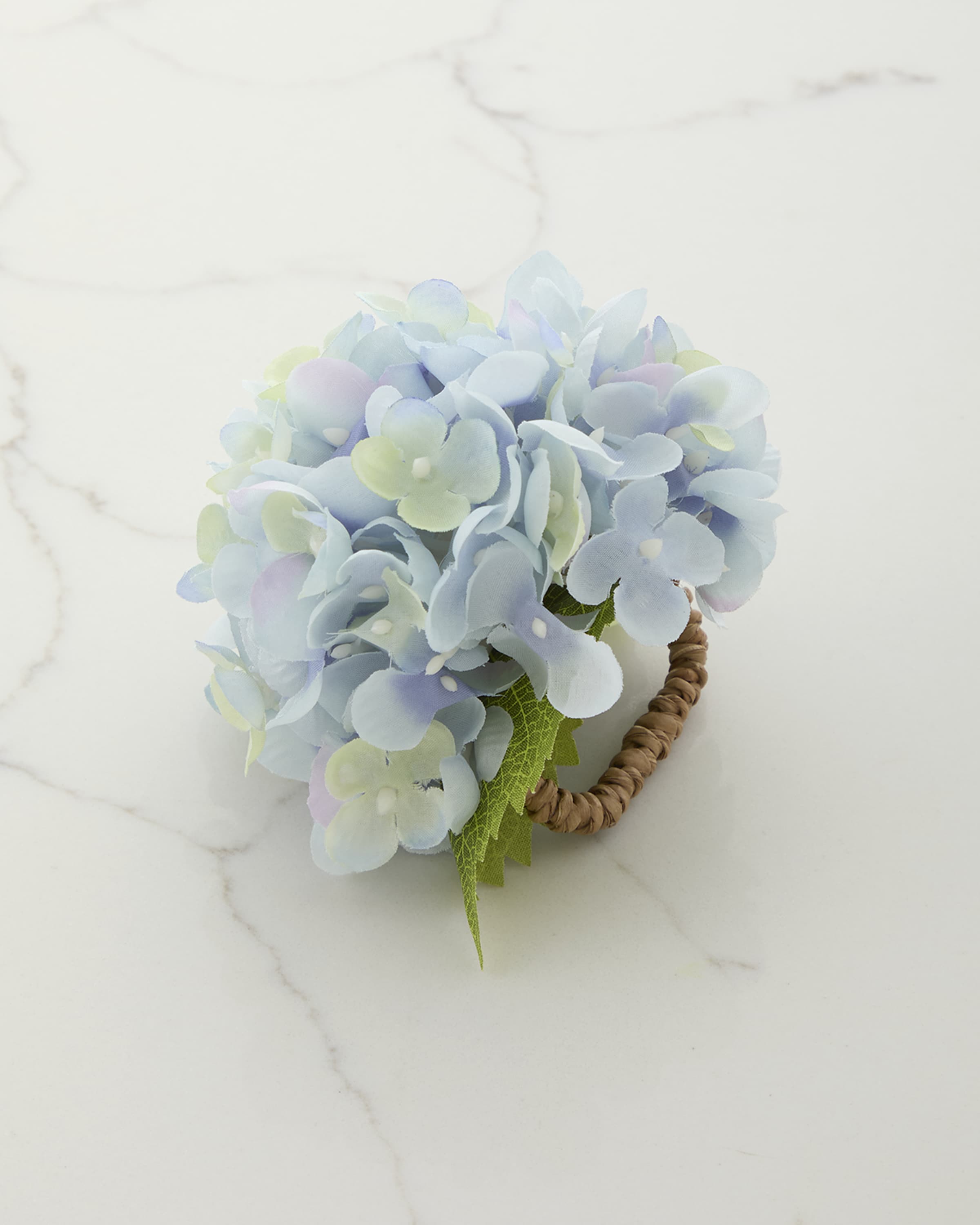 Deborah Rhodes Hydrangea Blossom Napkin Ring