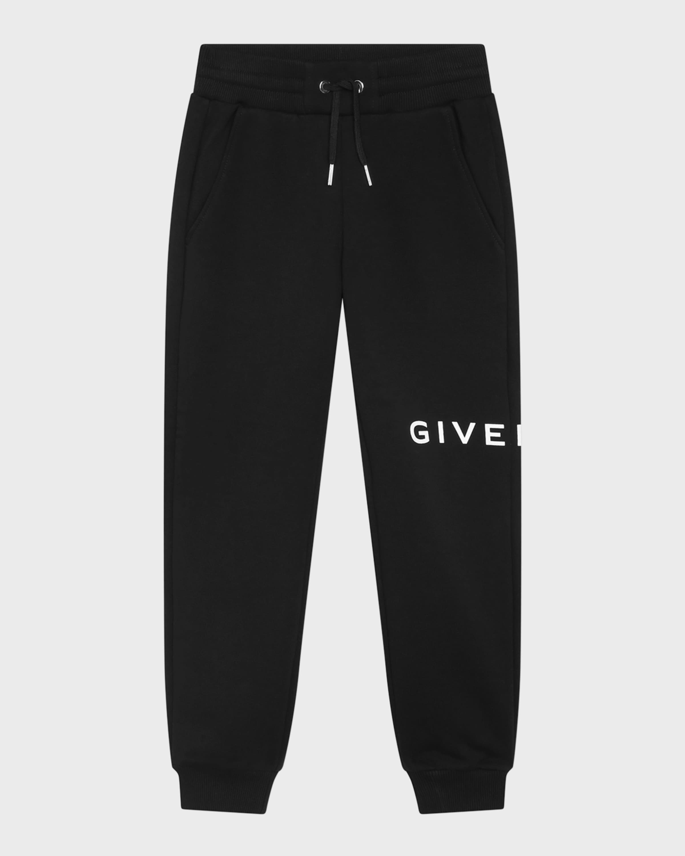 Givenchy Girl's Logo-Print Sweatpants, Size 6-12