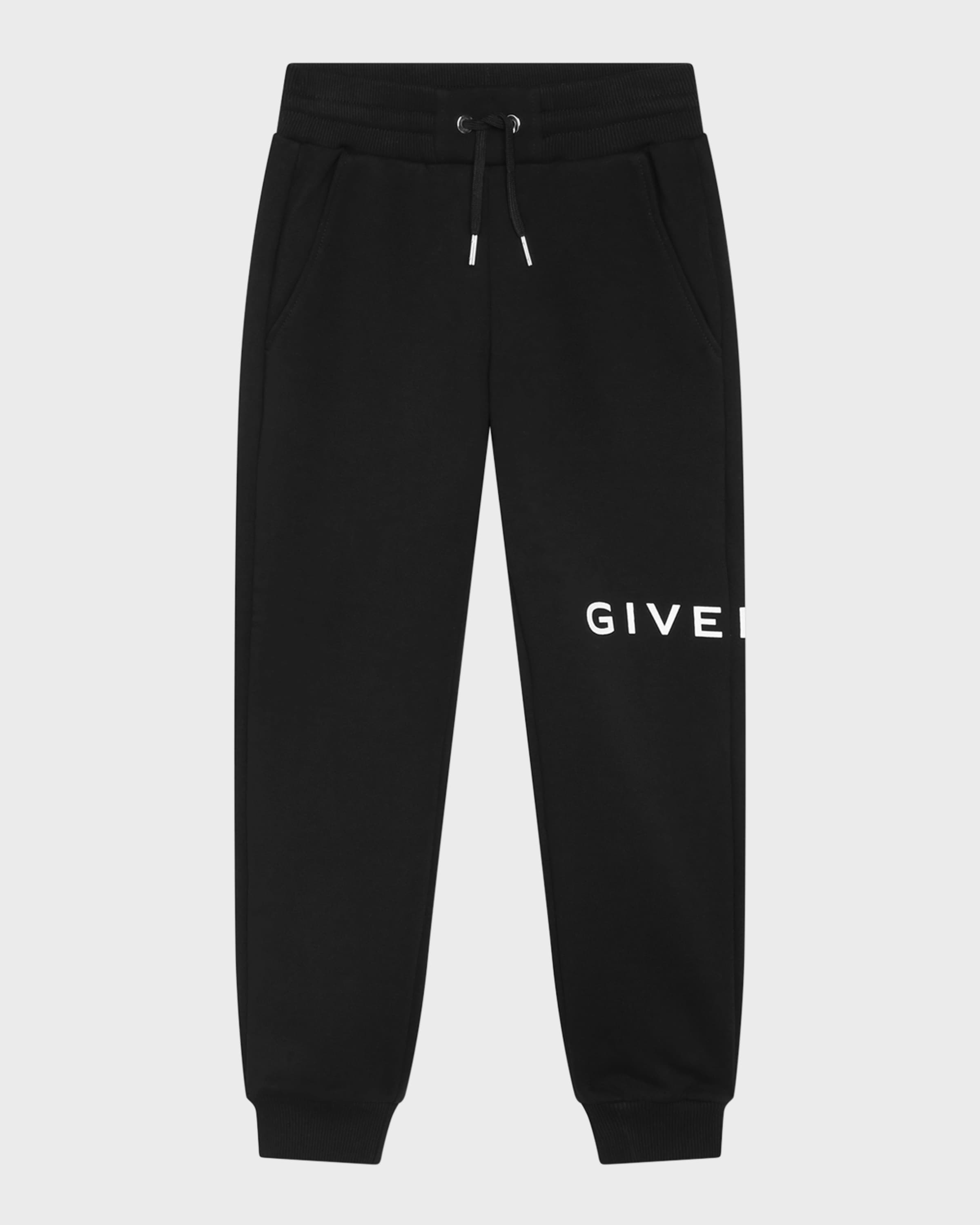 Givenchy Girl's Logo-Print Sweatpants, Size 14