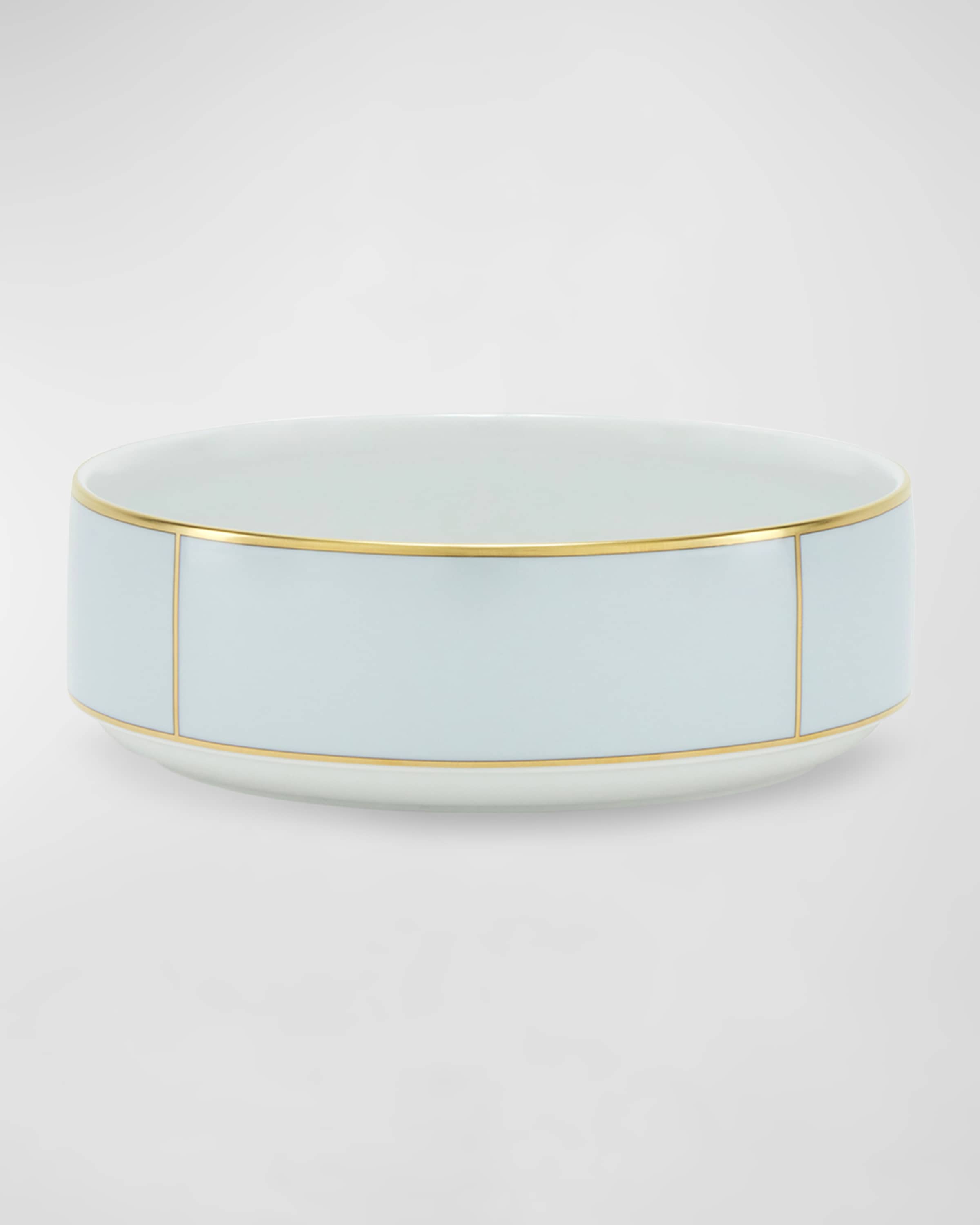 GINORI 1735 Diva Salad Bowl, Celeste
