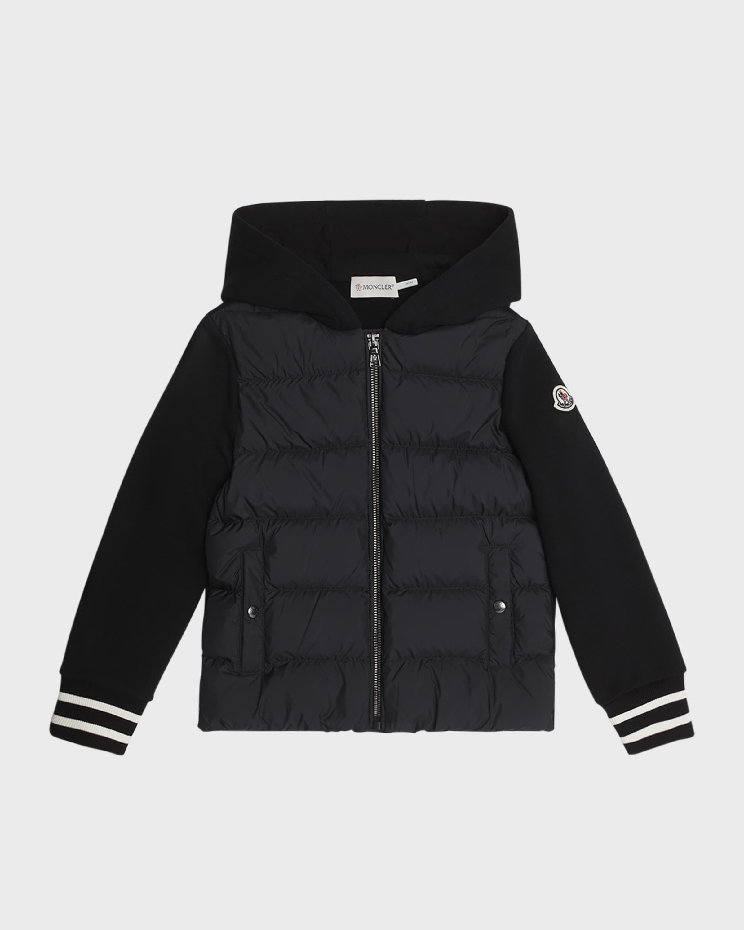 Moncler Boy's Combo Puffer Jacket, Size 8-14