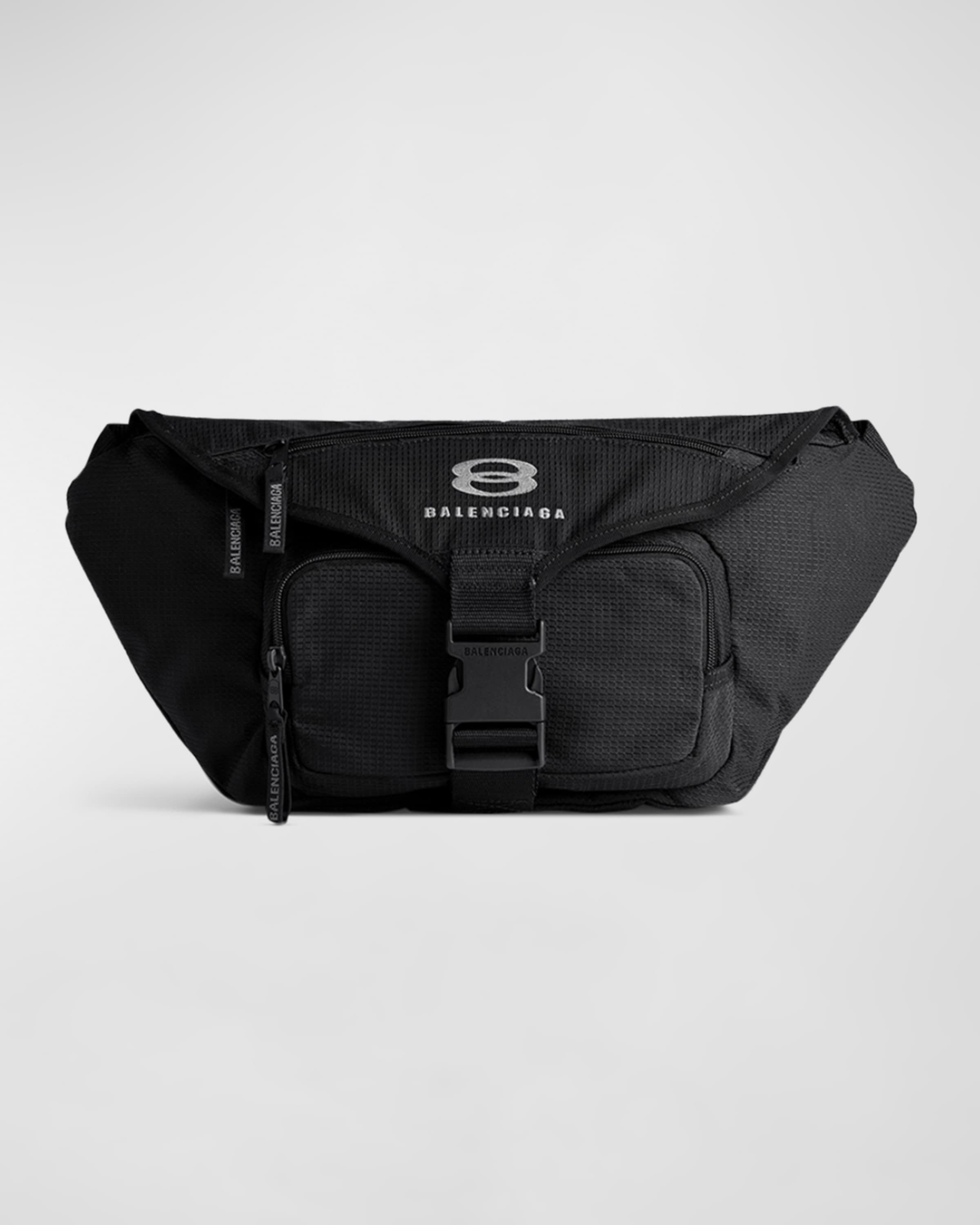 【24AW NEW】BALENCIAGA / UNITY LARGE ナイロン ベルトバッグ Balenciaga Men's Unity Large Nylon Belt Bag | Neiman Marcus