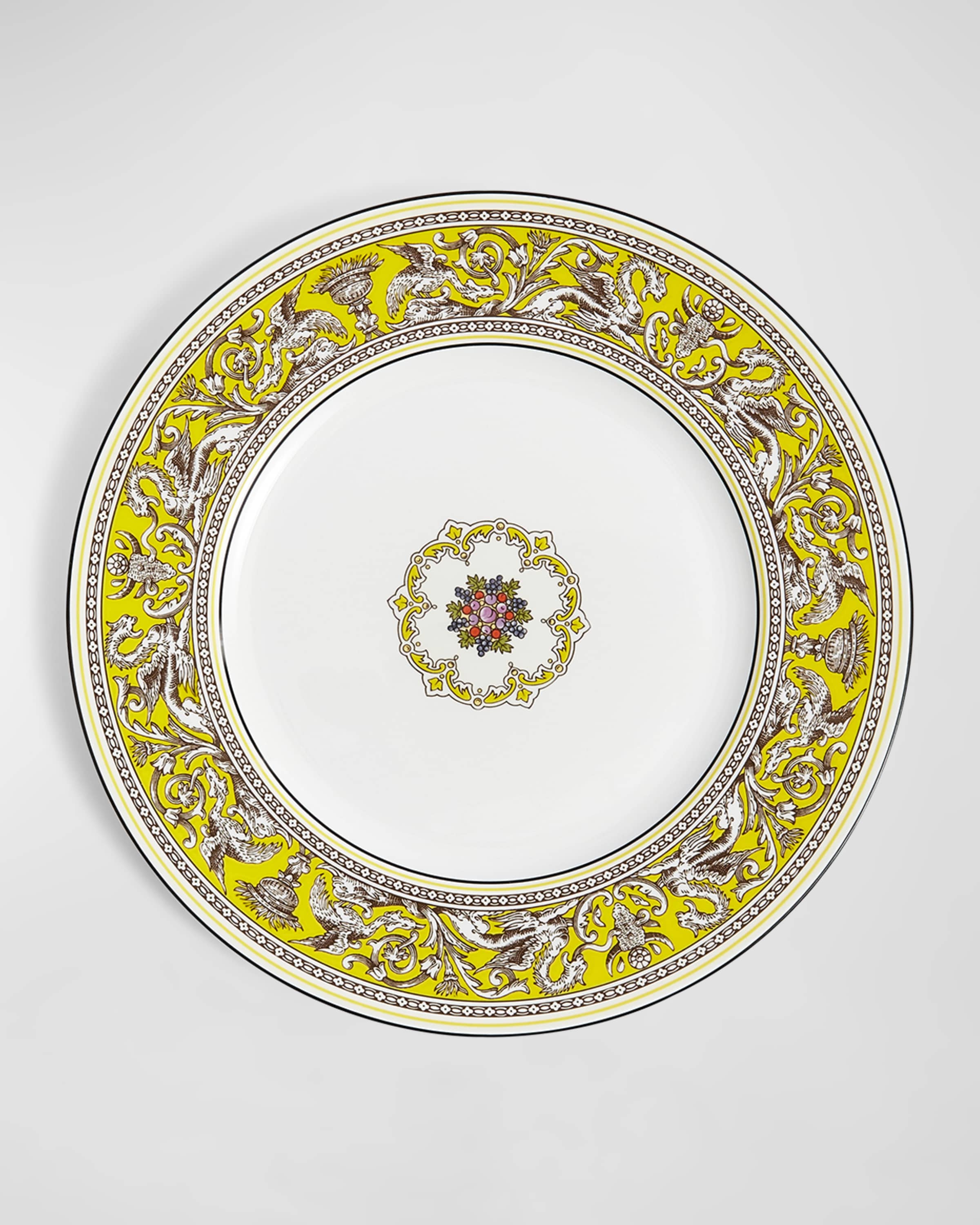 Wedgwood Florentine Citron Plate, 10.8"