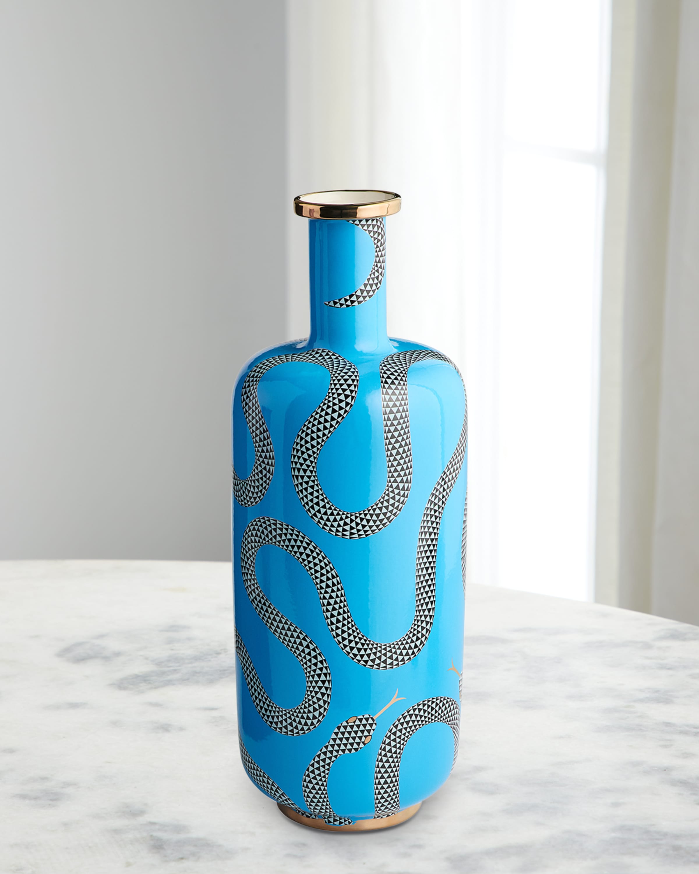 JONATHAN ADLER◇イブトリプルバルブ 磁器フラワーベース 大 【公式通販】