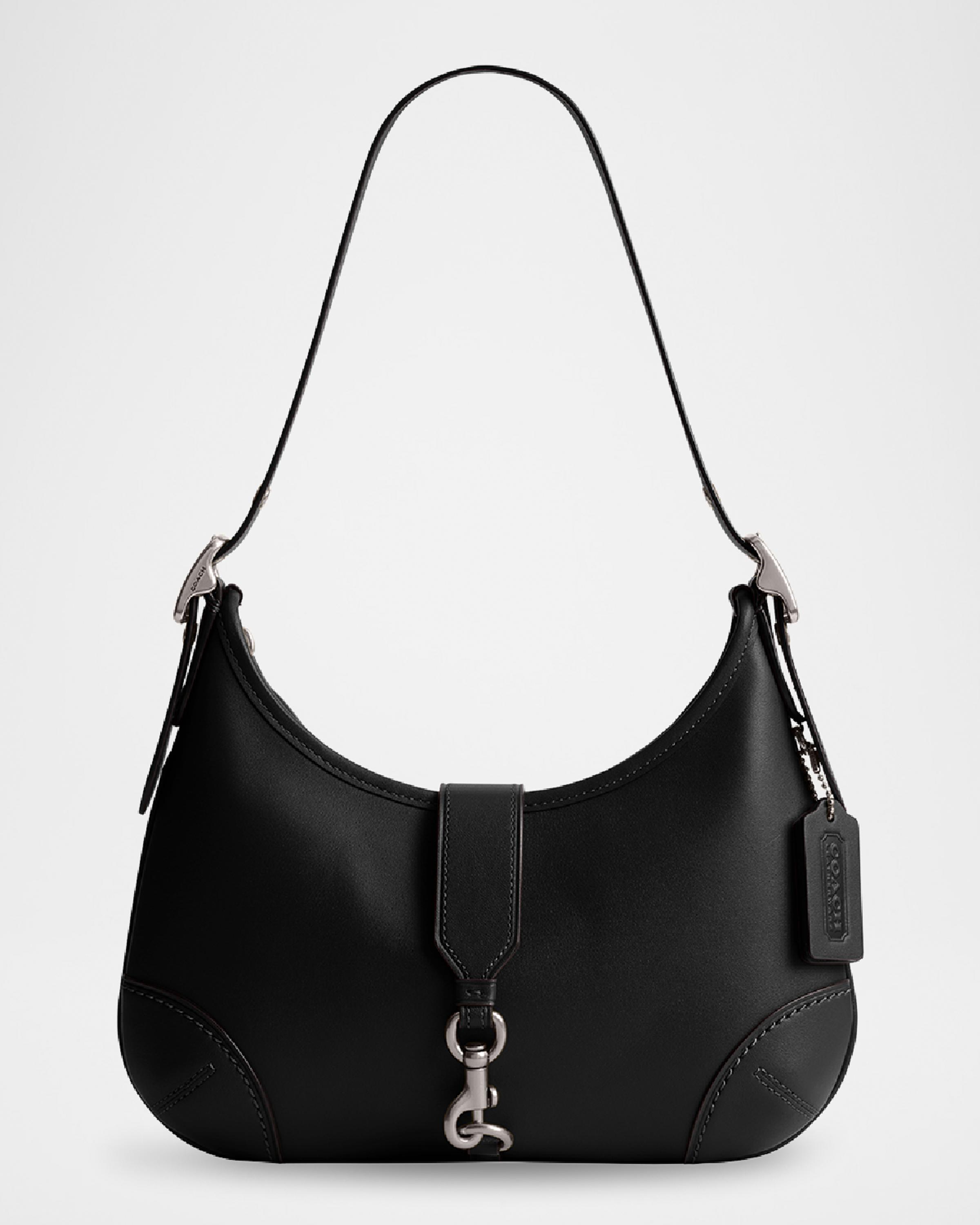 バッグ COACH Hamptons Leather Drawstring Hobo Coach Hamptons Leather Hobo Bag | Neiman Marcus