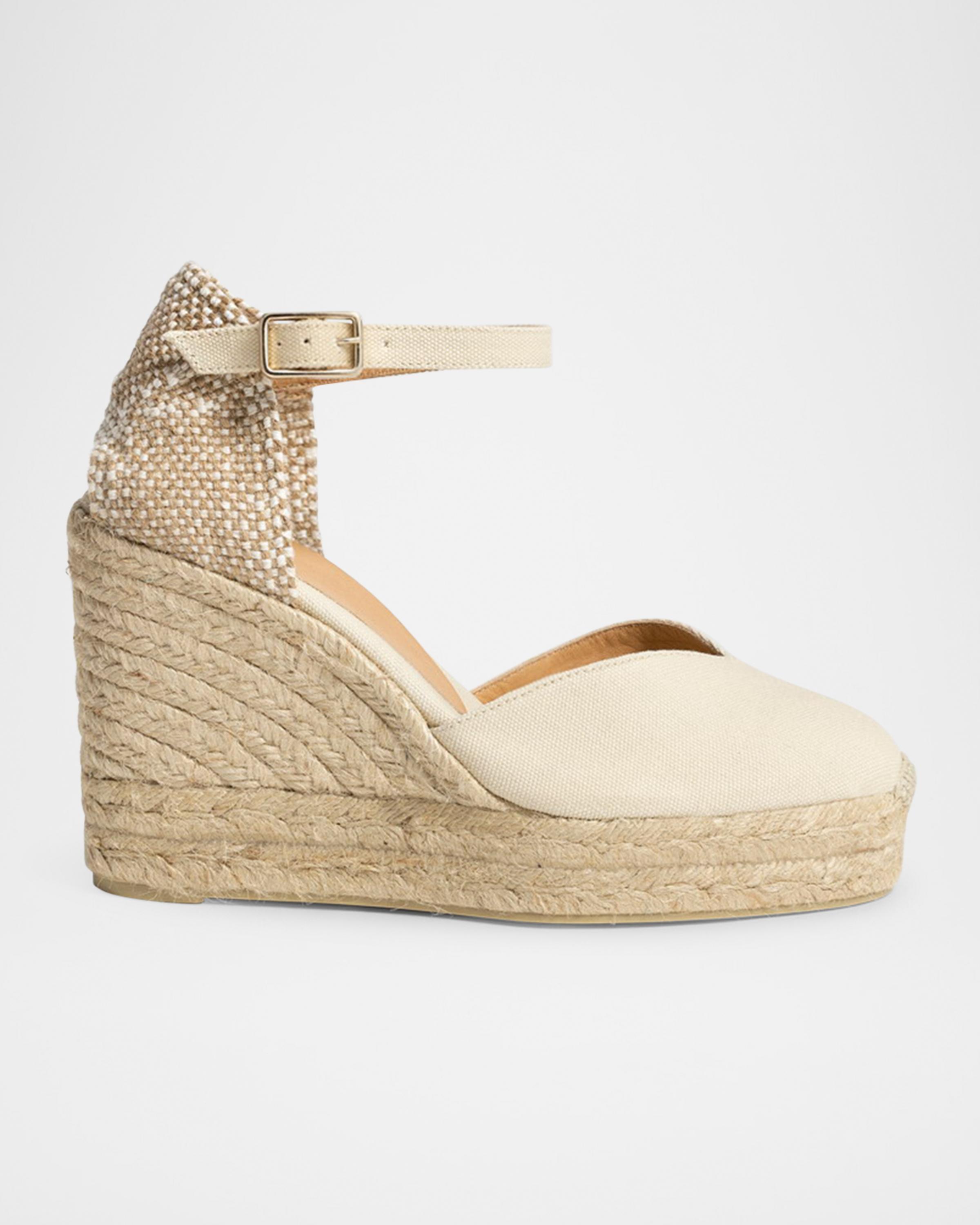 Chiarita Canvas Wedge Espadrilles, image 3 of 4