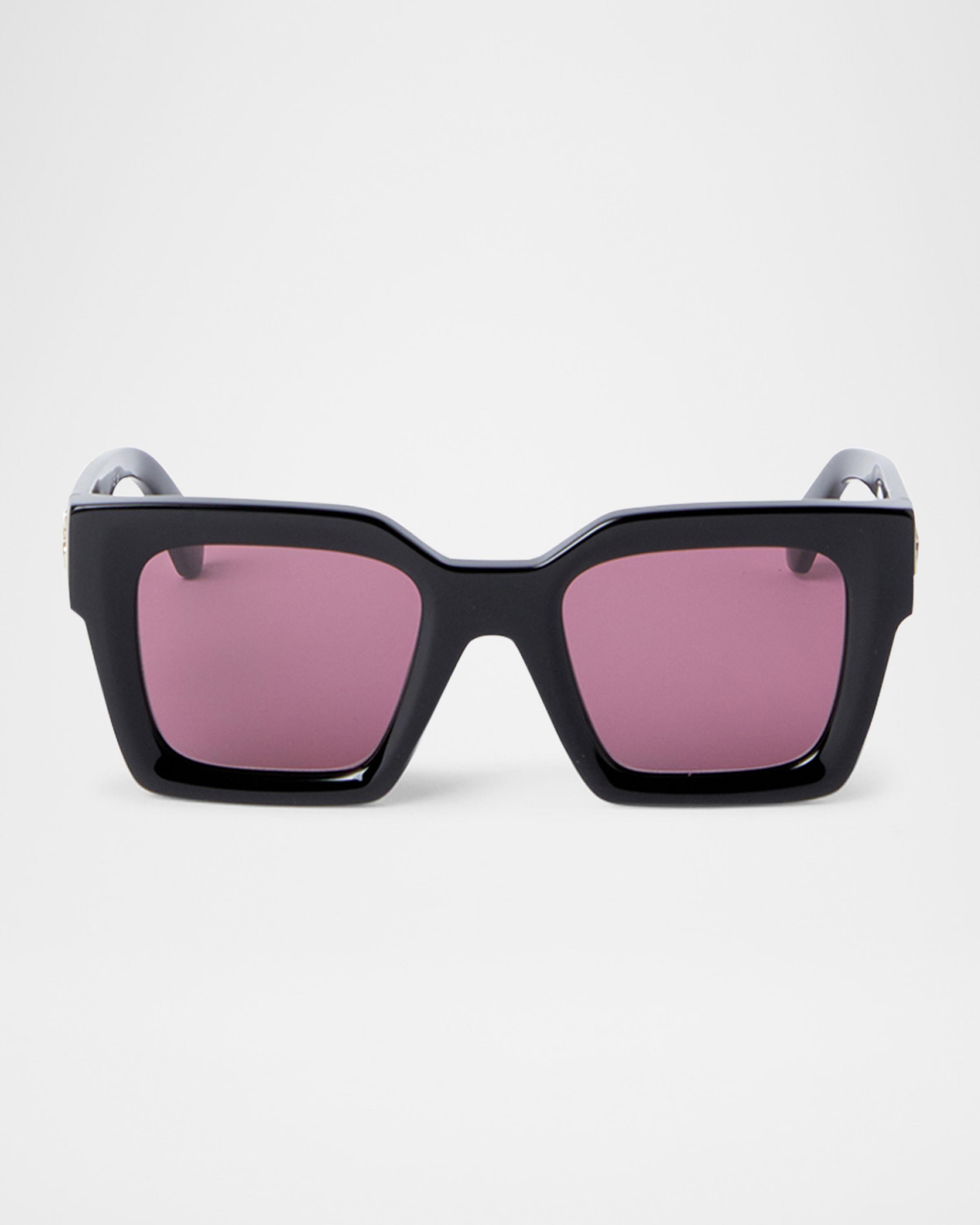 Off-White Men's Jackson Acetate Square Sunglasses | Neiman Marcus