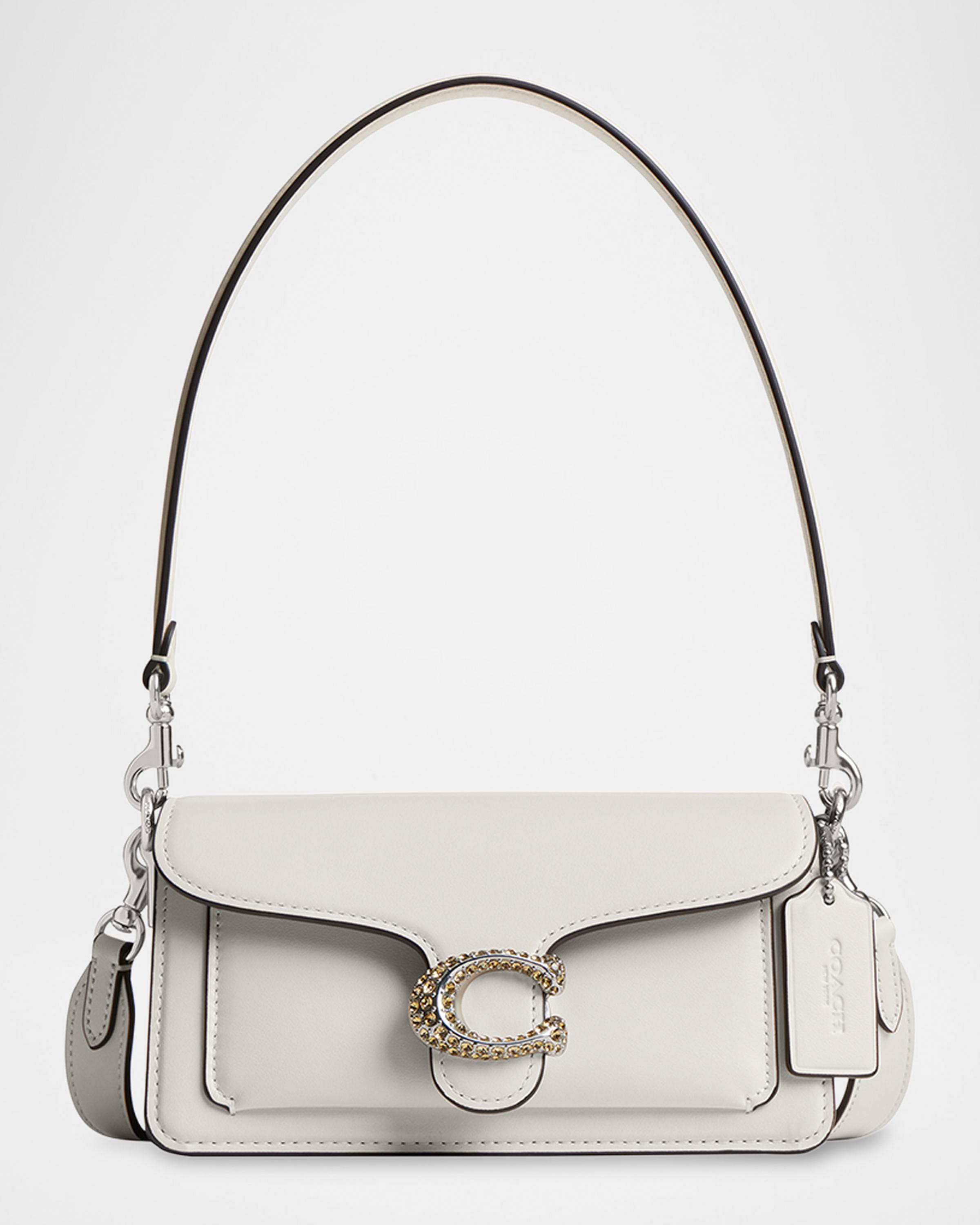 COACH The Tabby Bag ナッパレザー ホワイト早い方優先 COACH Tabby 20 Embellished Leather Shoulder Bag | Neiman Marcus