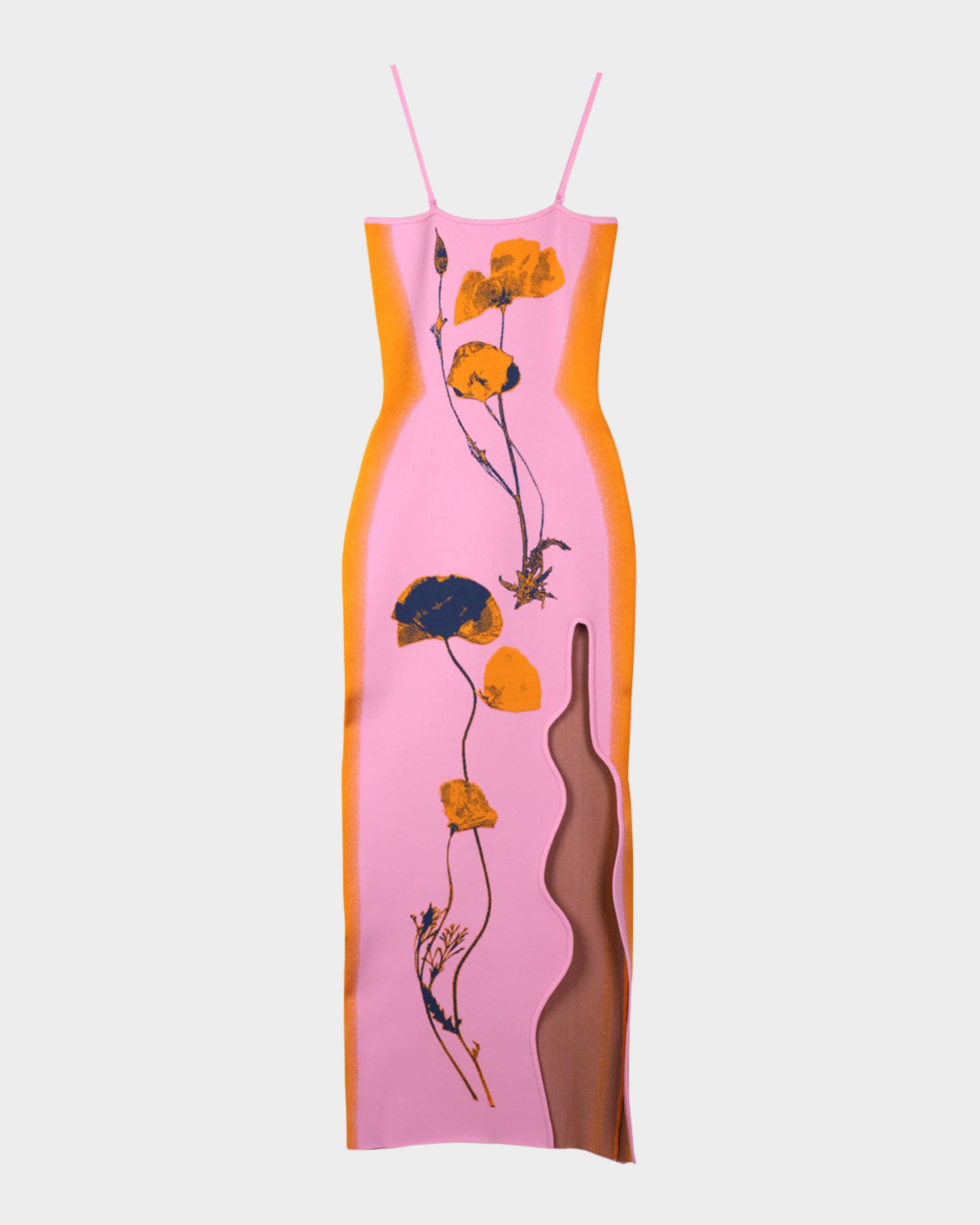 PH5 Iris Flower-Print Maxi Tank Dress | Neiman Marcus