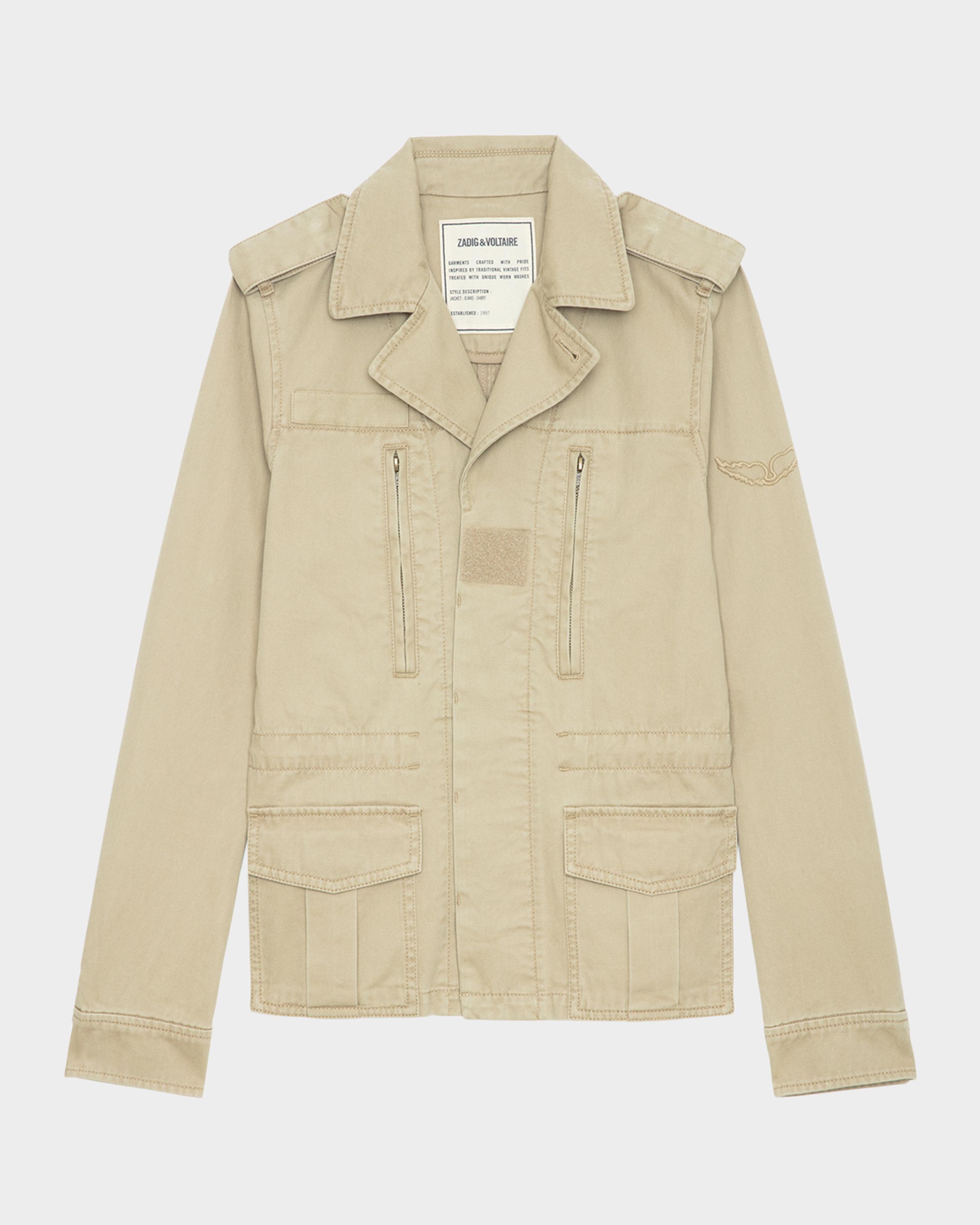 Zadig & Voltaire Klimi Washed Cotton Parka | Neiman Marcus