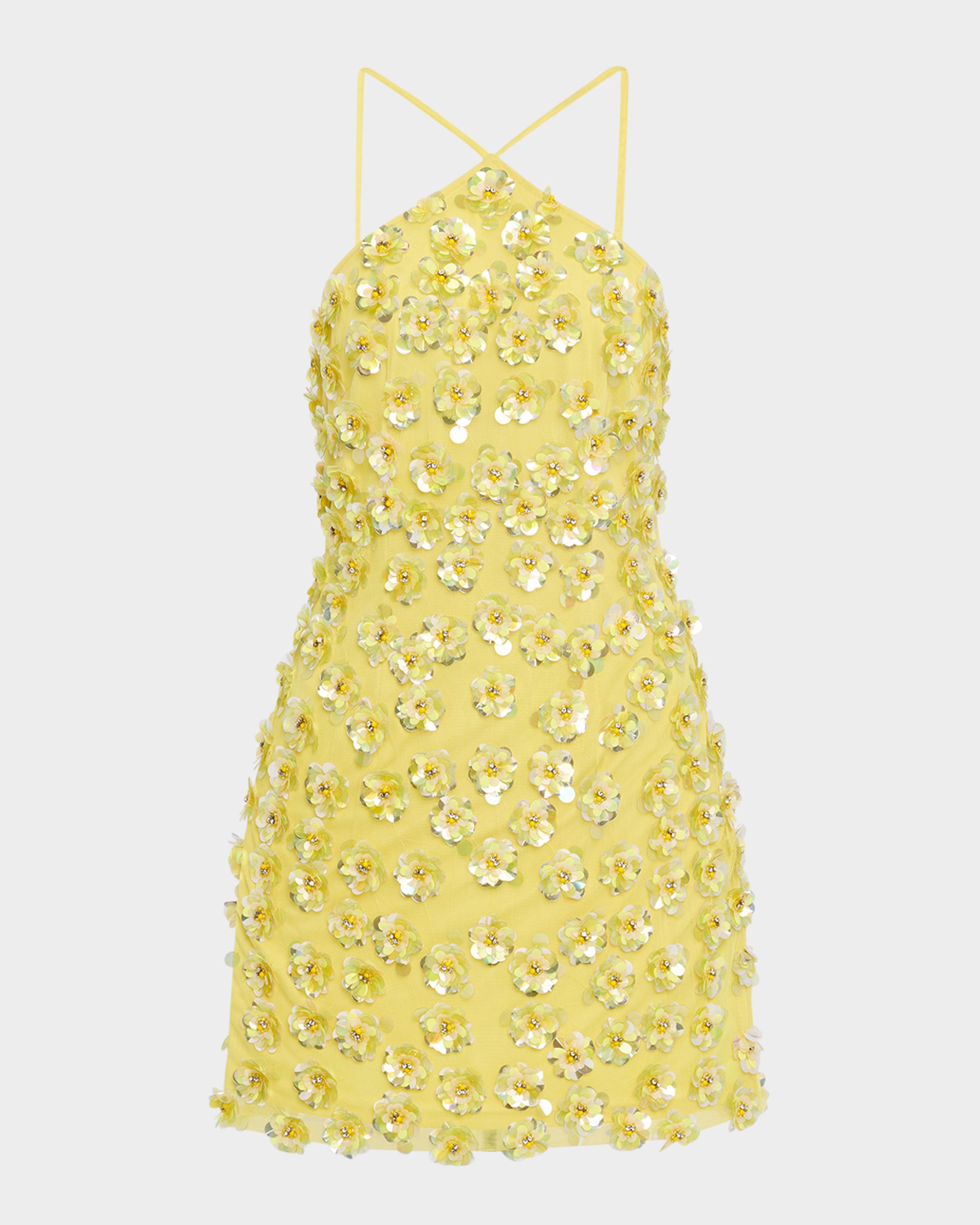 maeve bead & floral sequin halter mini dress Liv Foster Furniture: Chests & Dressers Harvest Land Women's Ankle SIZE:UK 10 100% Nylon