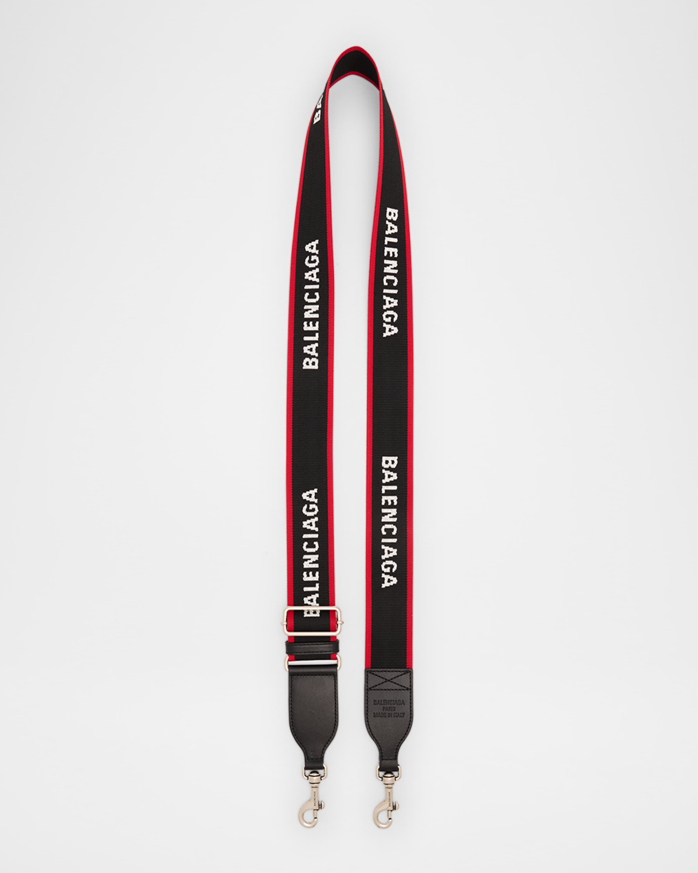 【関税＆送料込み】Balenciaga Camera Strap Balenciaga Men's Logo Camera Strap | Neiman Marcus