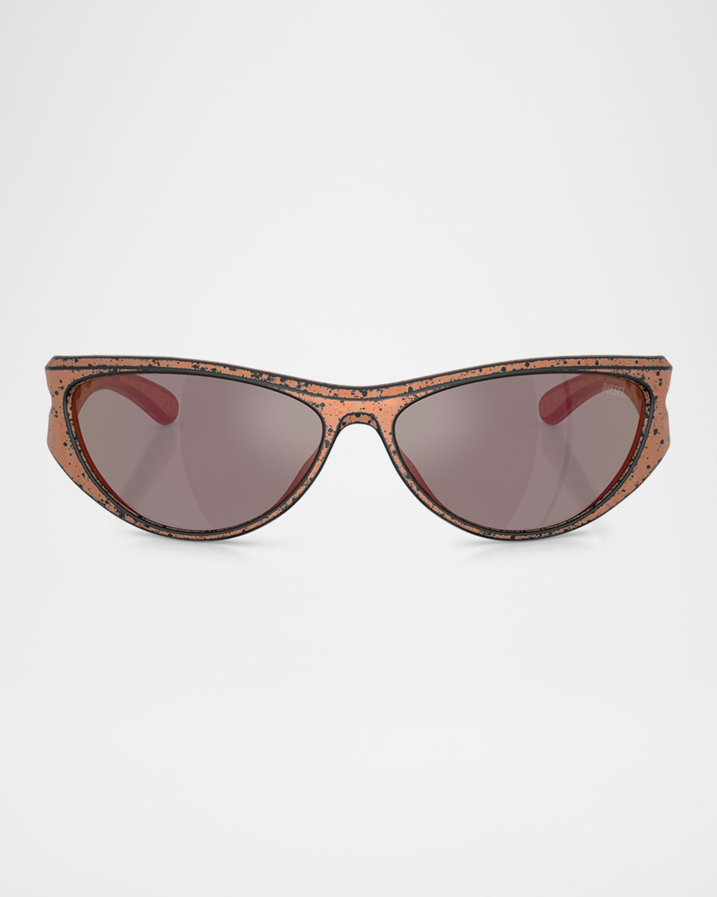 Diesel Men's DL3004U Cat-Eye Sunglasses | Neiman Marcus
