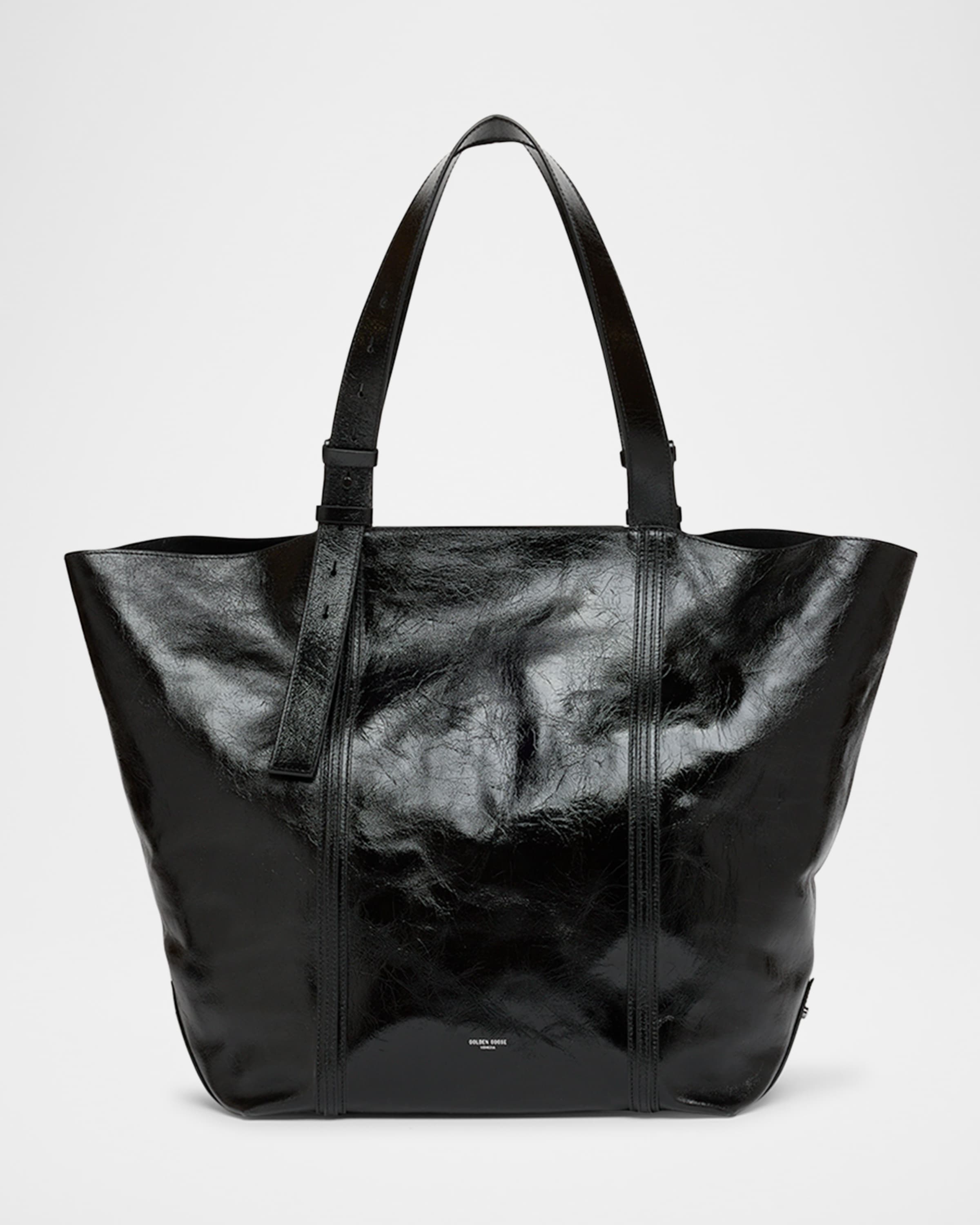 Golden Goose 24/7 Shiny Leather Shopper Tote Bag | Neiman Marcus