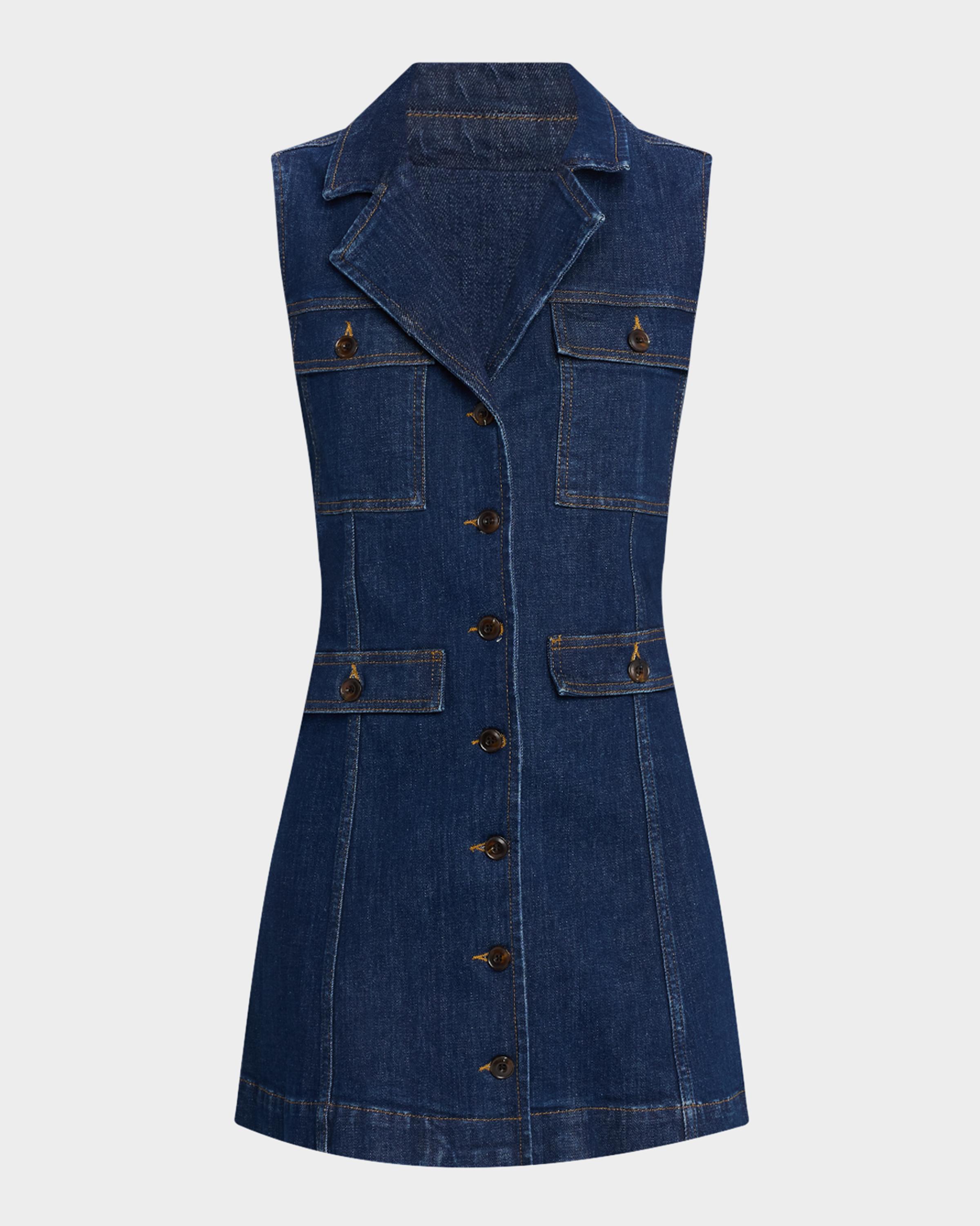 Andria Denim Shirtdress